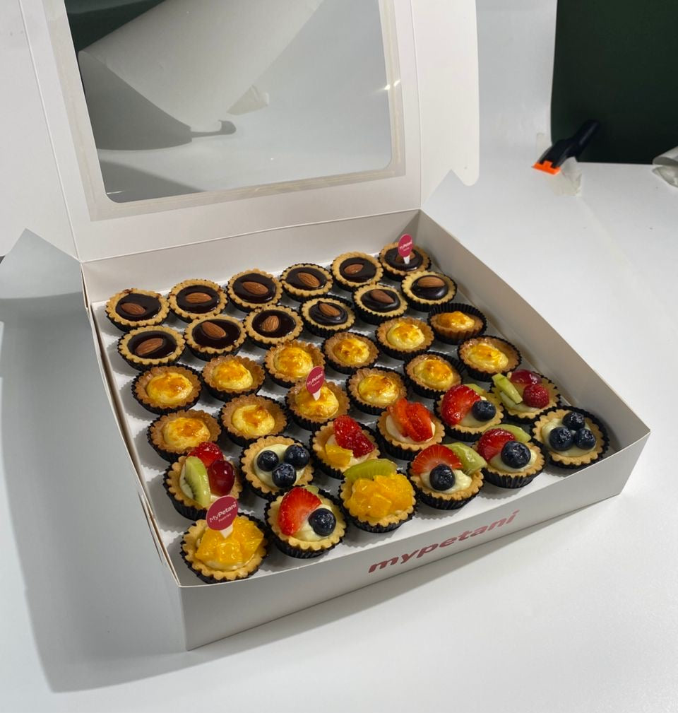 Party Set Mini Tarts- 3 Flavours! (Available in Klang Valley, Seremban & Penang)