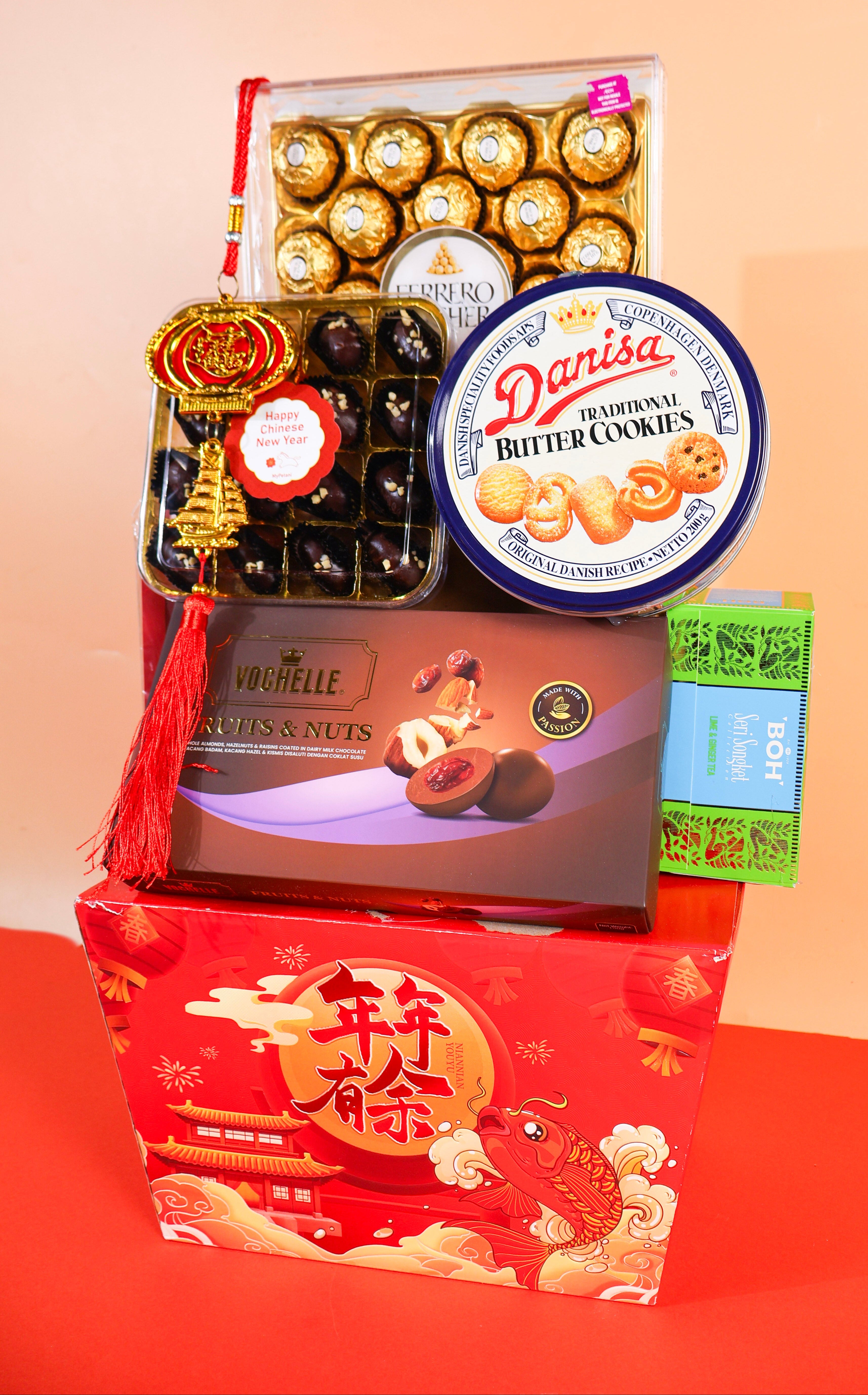 CNY 2026: Qian Mei CNY Gift Hamper (Available in KL, Selangor & Johor only)