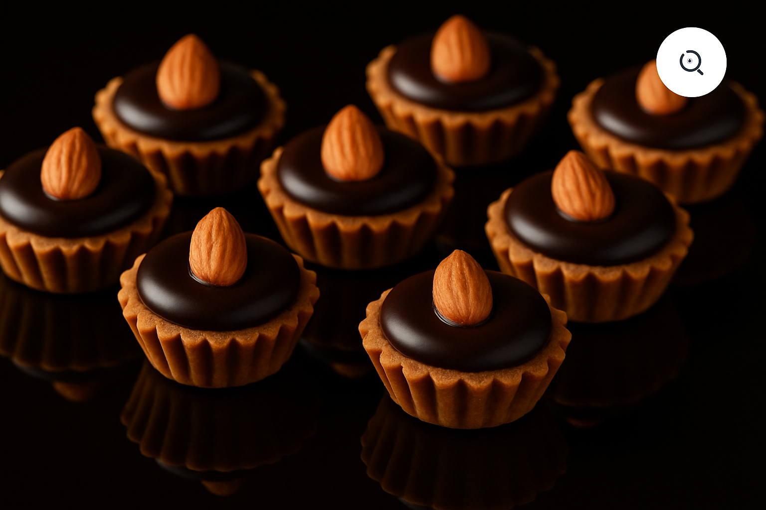 Mini Almond Chocolate Tart (Available in Klang Valley, Penang & Seremban)