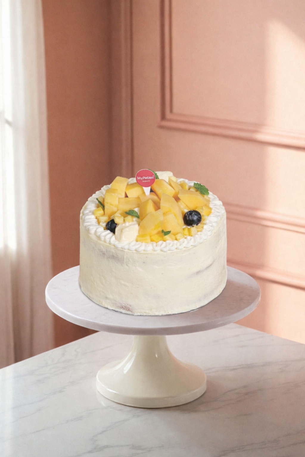 Mango Shortcake (6 Inch) (Available in KL & Selangor Only)