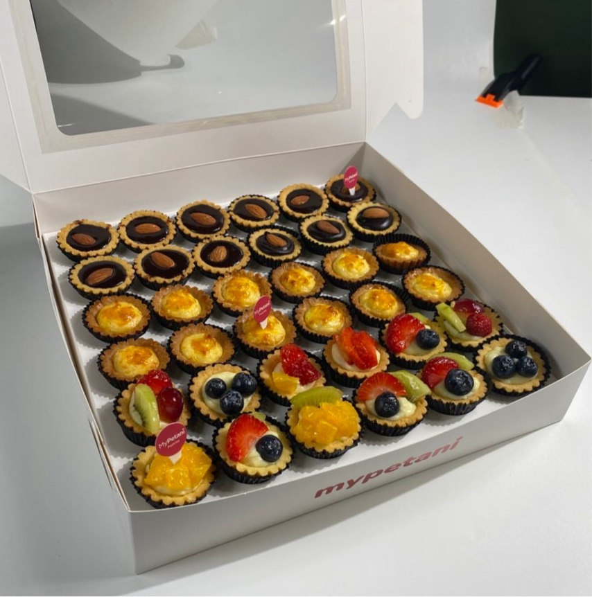 Party Set Mini Tarts- 3 Flavours! (Available in Klang Valley, Seremban & Penang)