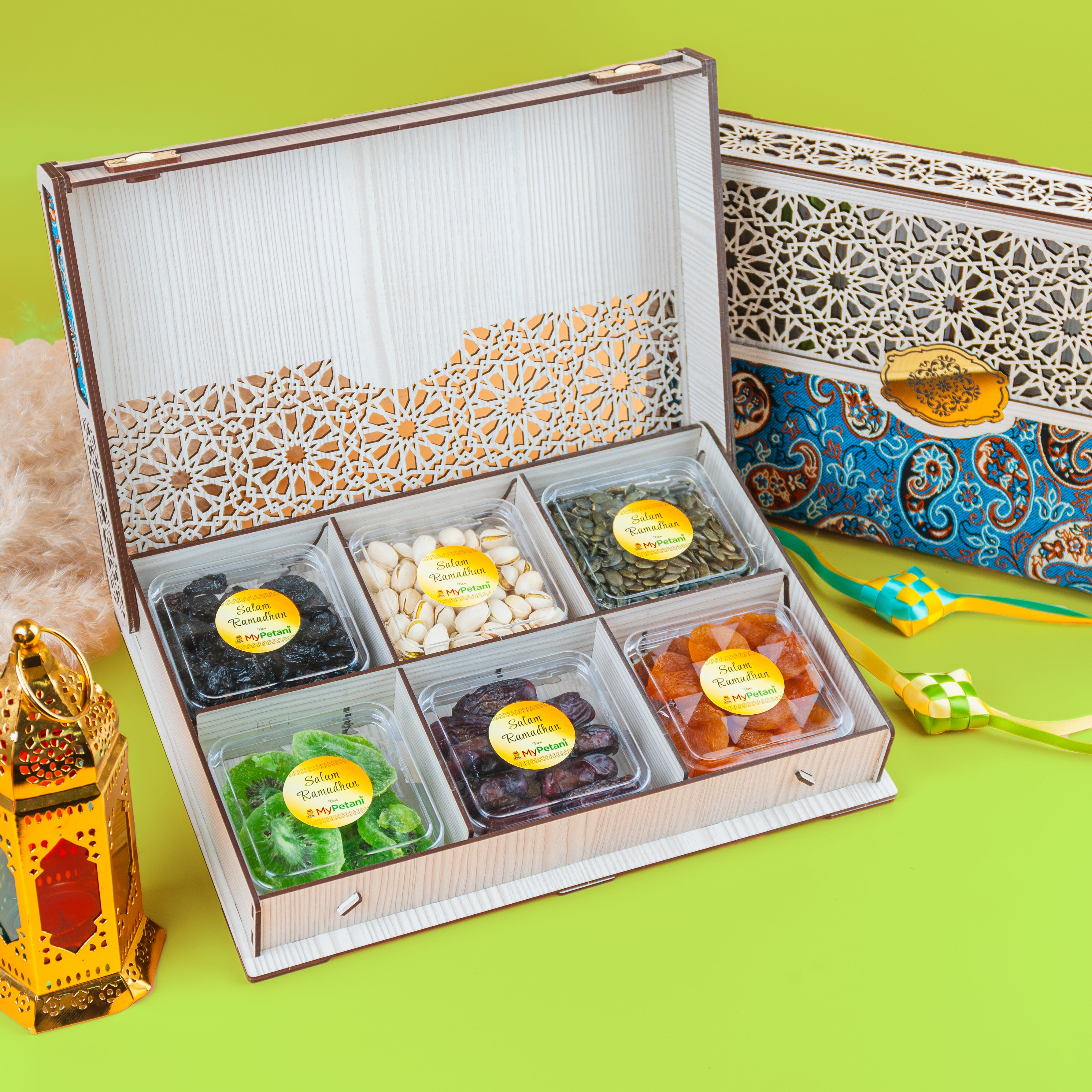 Iman Blue Gift Box