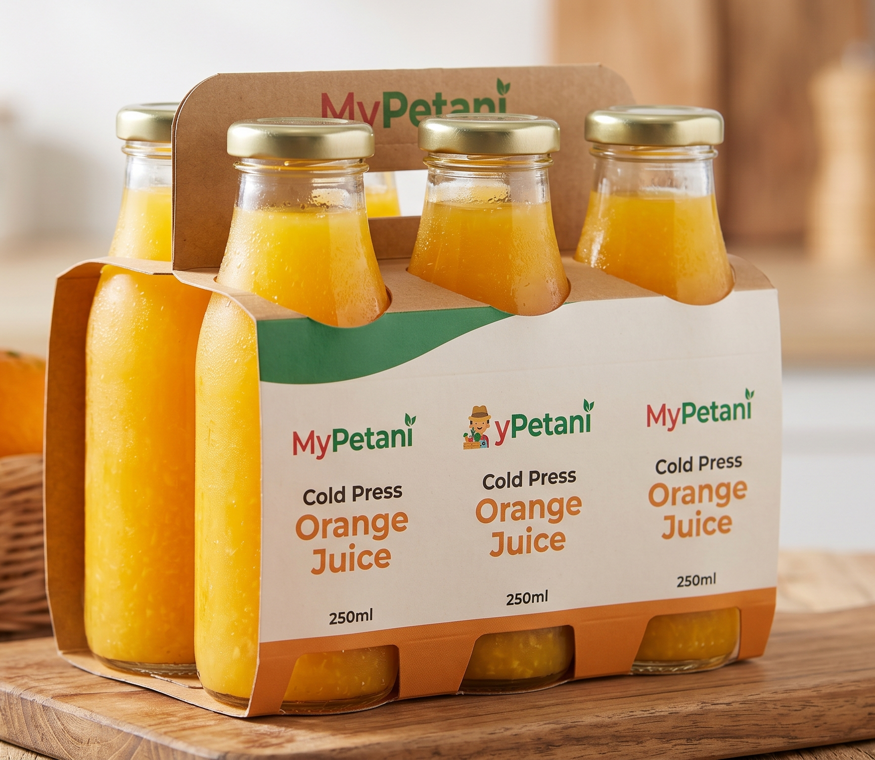 AD005 Orange Cold Press Juice (Bundle of 4 or 6 bottles)
