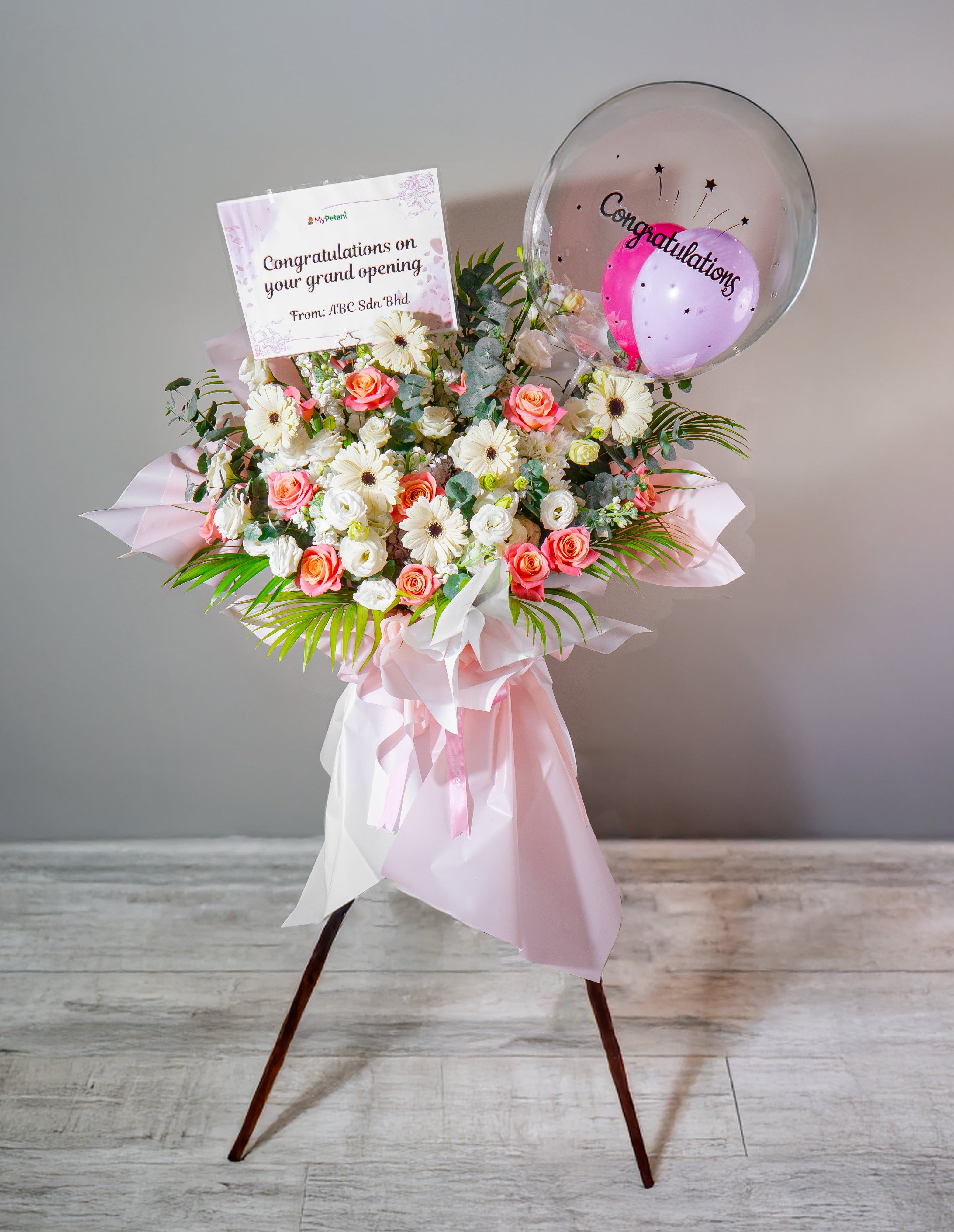 FS001 Grand Opening Fresh Flower Stand (Available in KL, Selangor & Seremban Only)