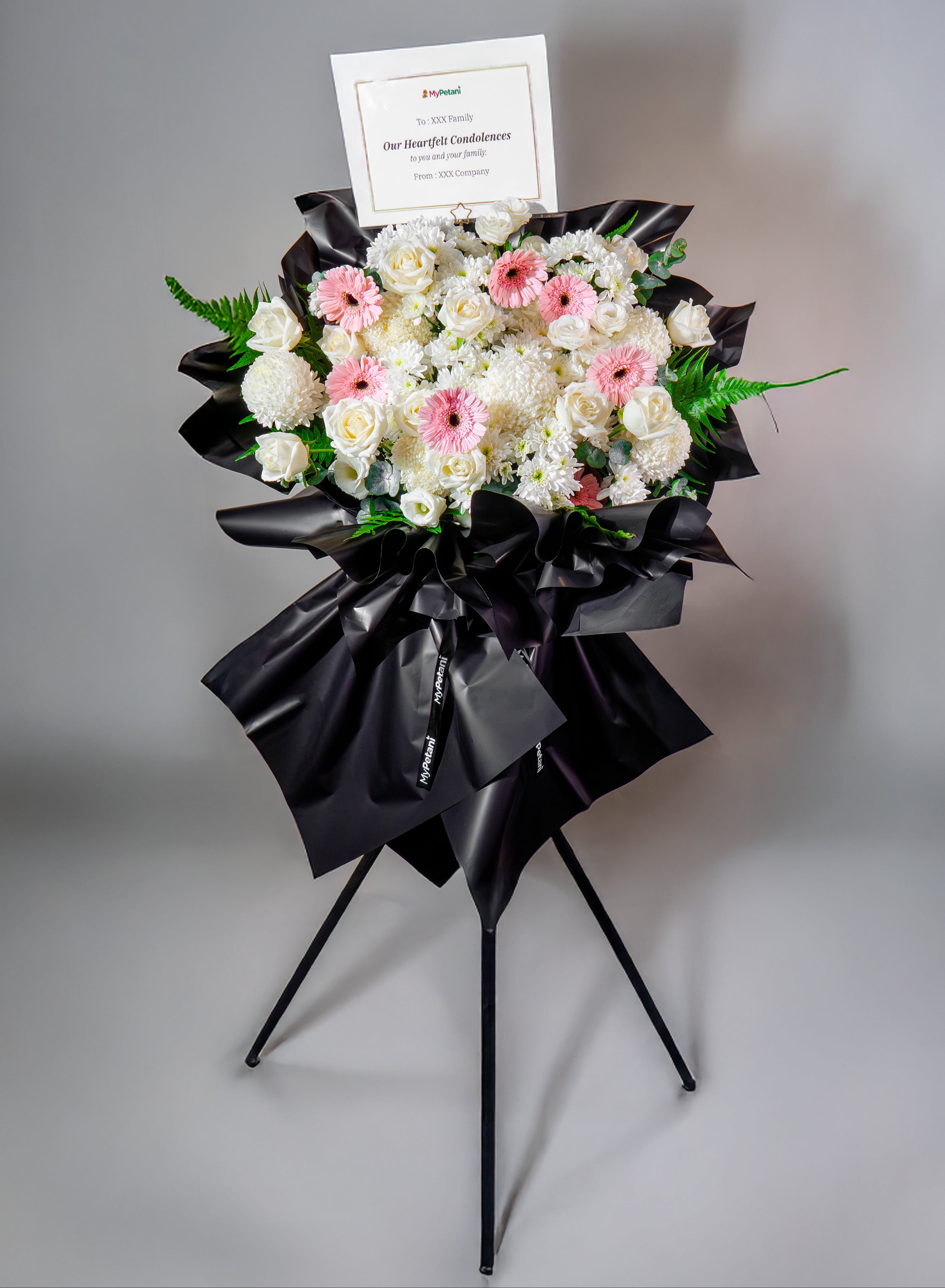 Eternal Condolences Flower Stand (Available in KL & Selangor Only)