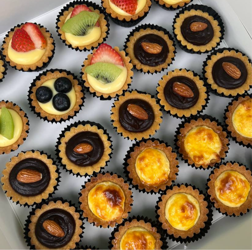 Party Set Mini Tarts- 3 Flavours! (Available in Klang Valley, Seremban & Penang)