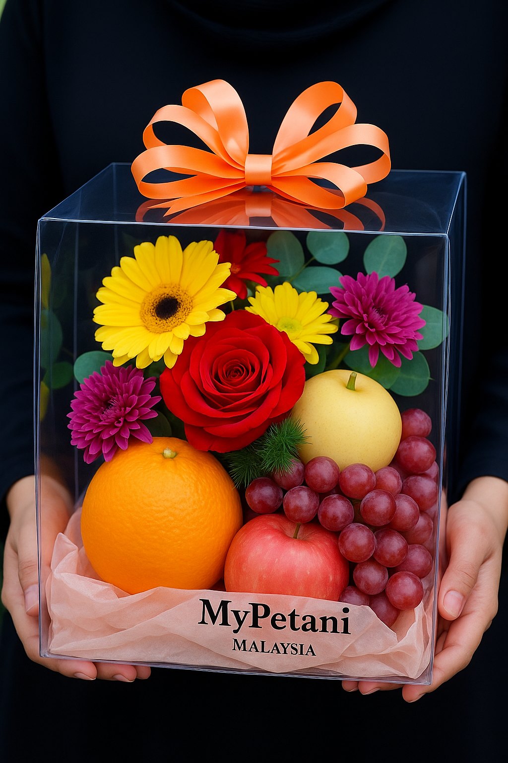 Elena Fruit & Floral Box (Available in KL & Selangor only)