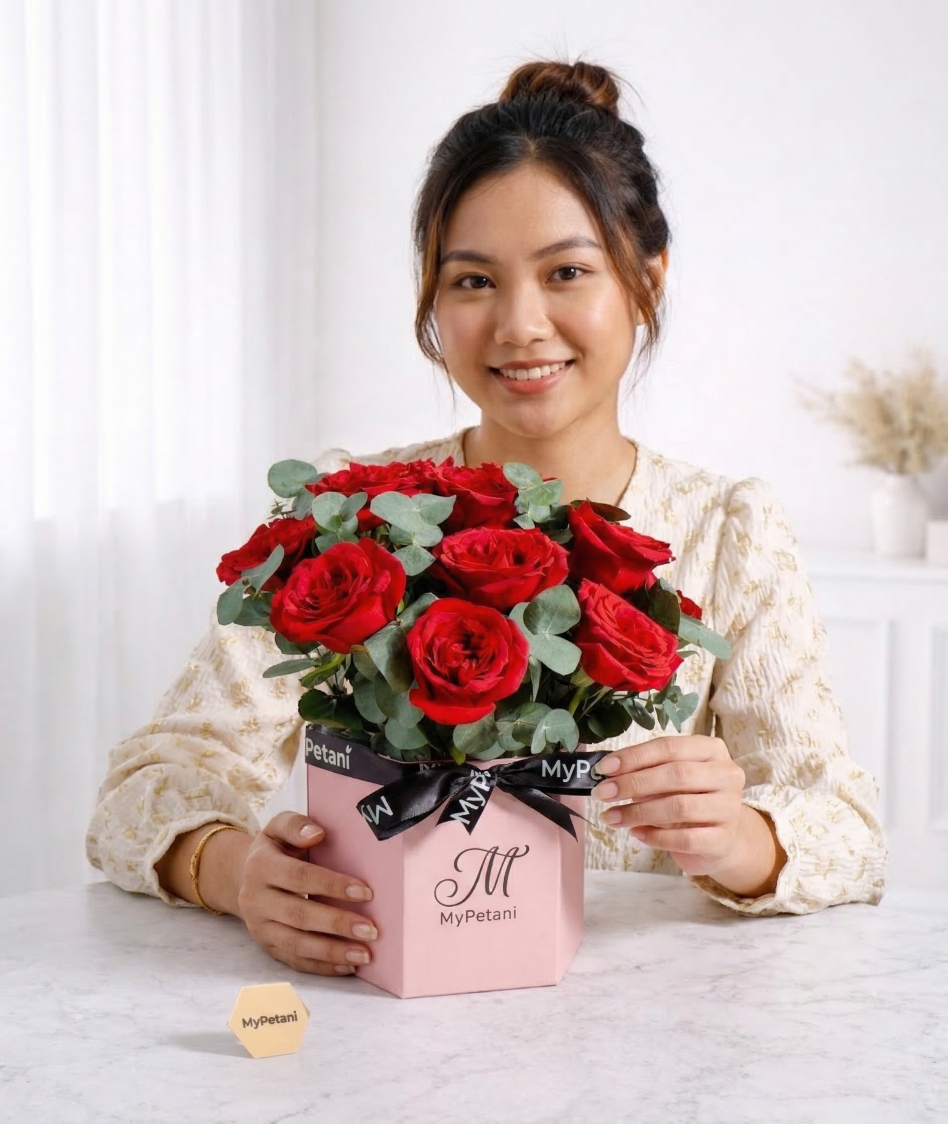 I Adore You Rose Flower Box (Available in KL & Selangor Only)