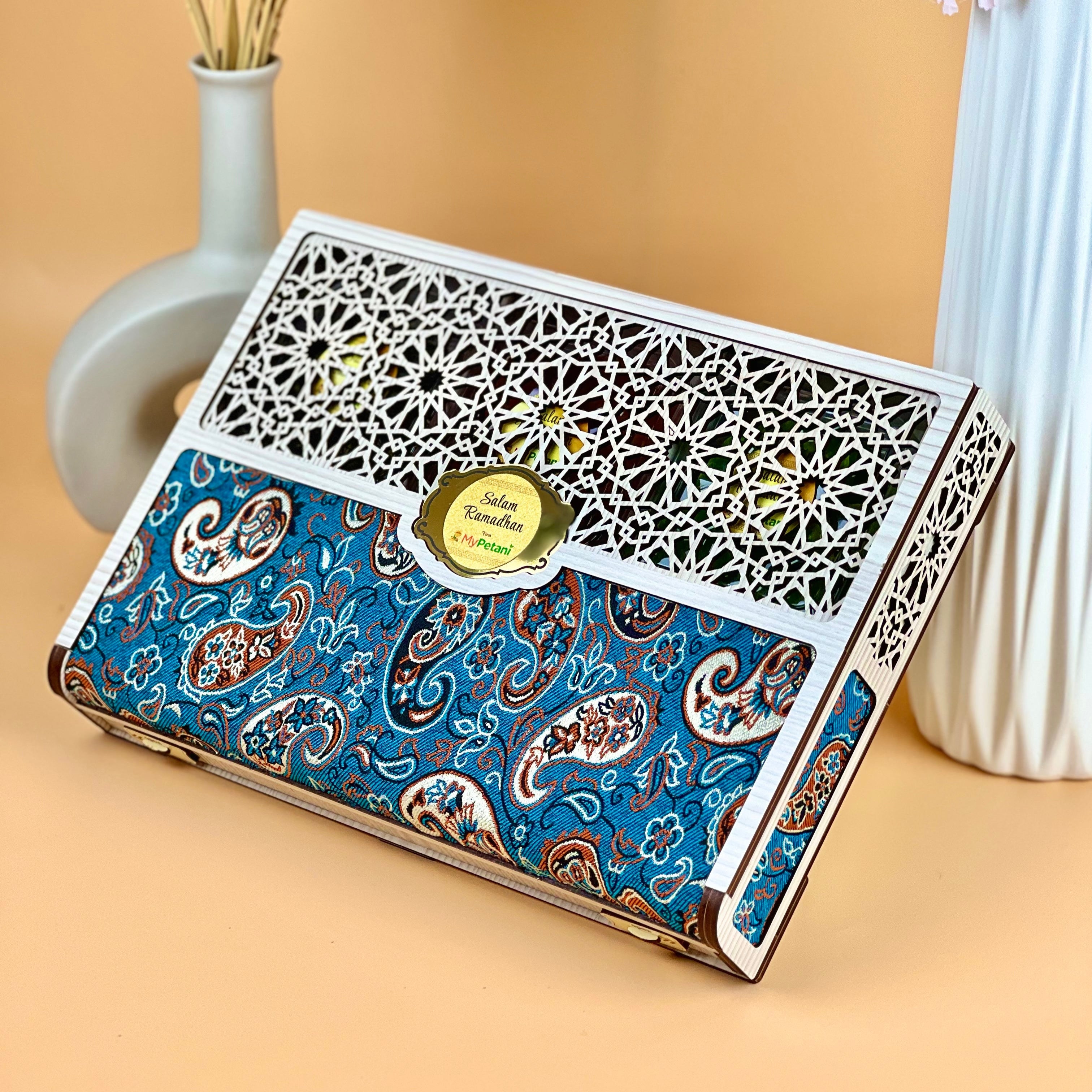 Iman Blue Gift Box
