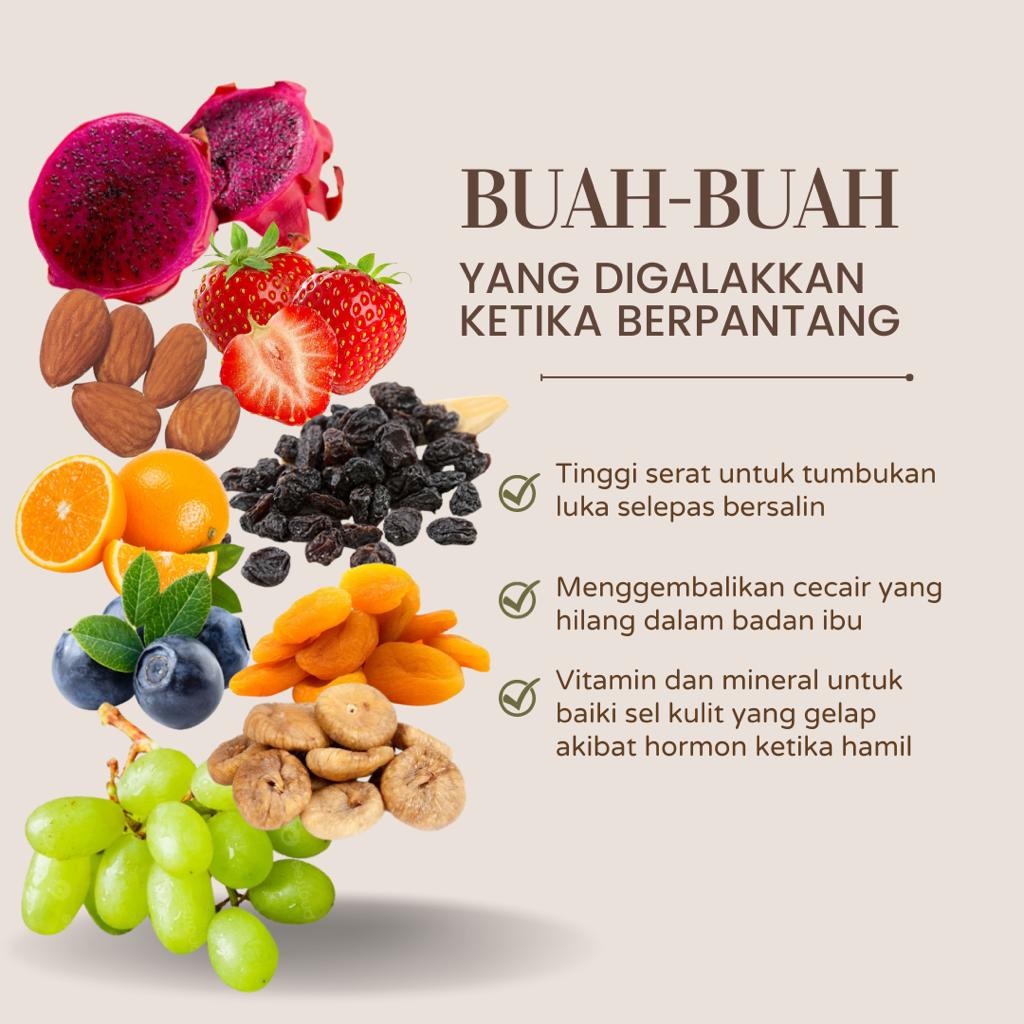 Mont Kiara Post-Natal Maternity New Mother Fruit Platter (Fruit Platter untuk Ibu Berpantang)
