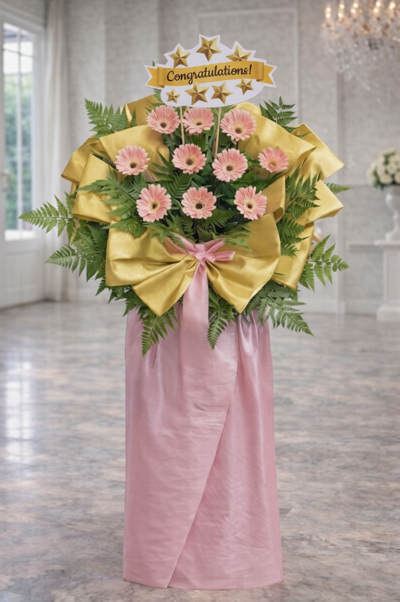 FS006 Grand Opening Fresh Flower Stand (Available in KL, Selangor & Seremban only)