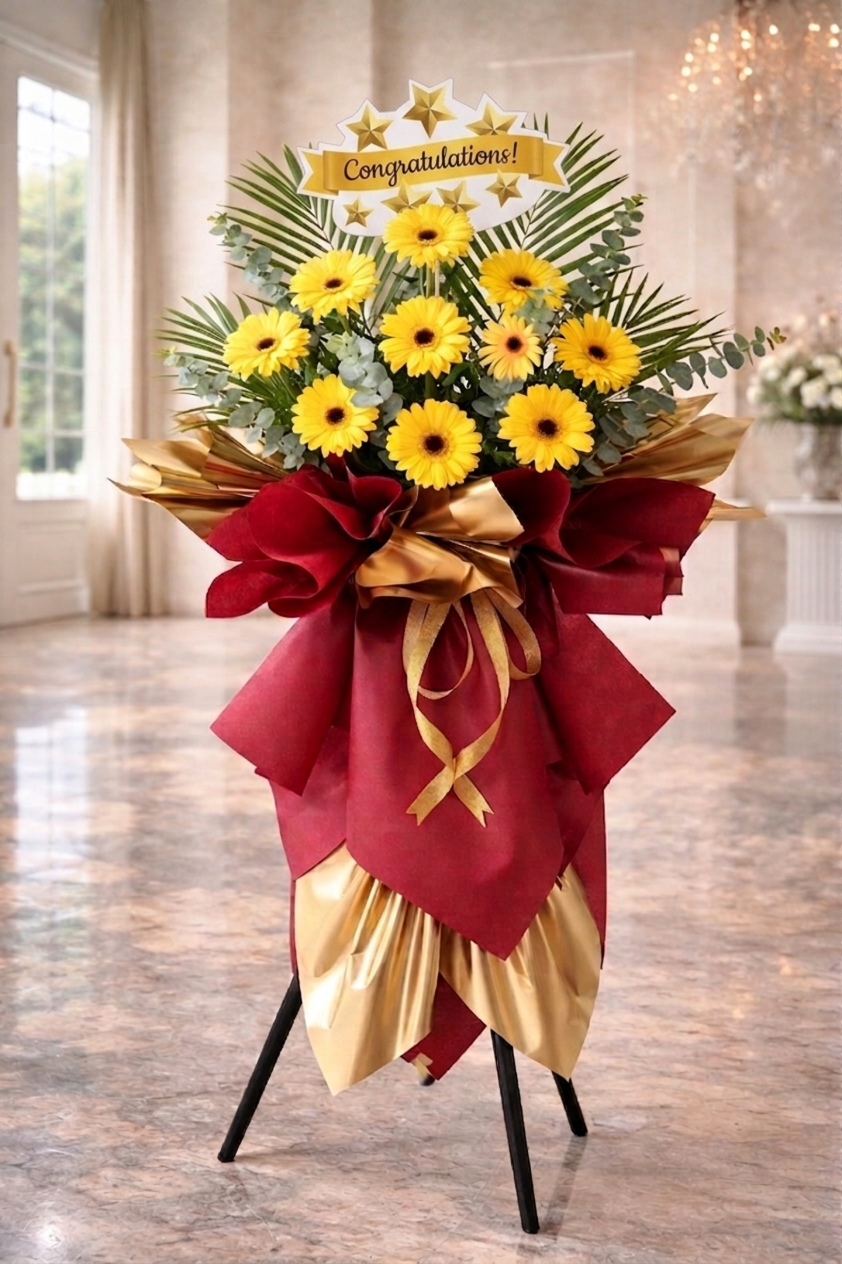 FS007 Grand Opening Fresh Flower Stand (Available in KL, Selangor & Seremban only)