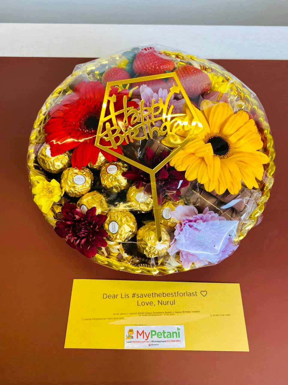 Gua Tempurung Deluxe Strawberry Basket