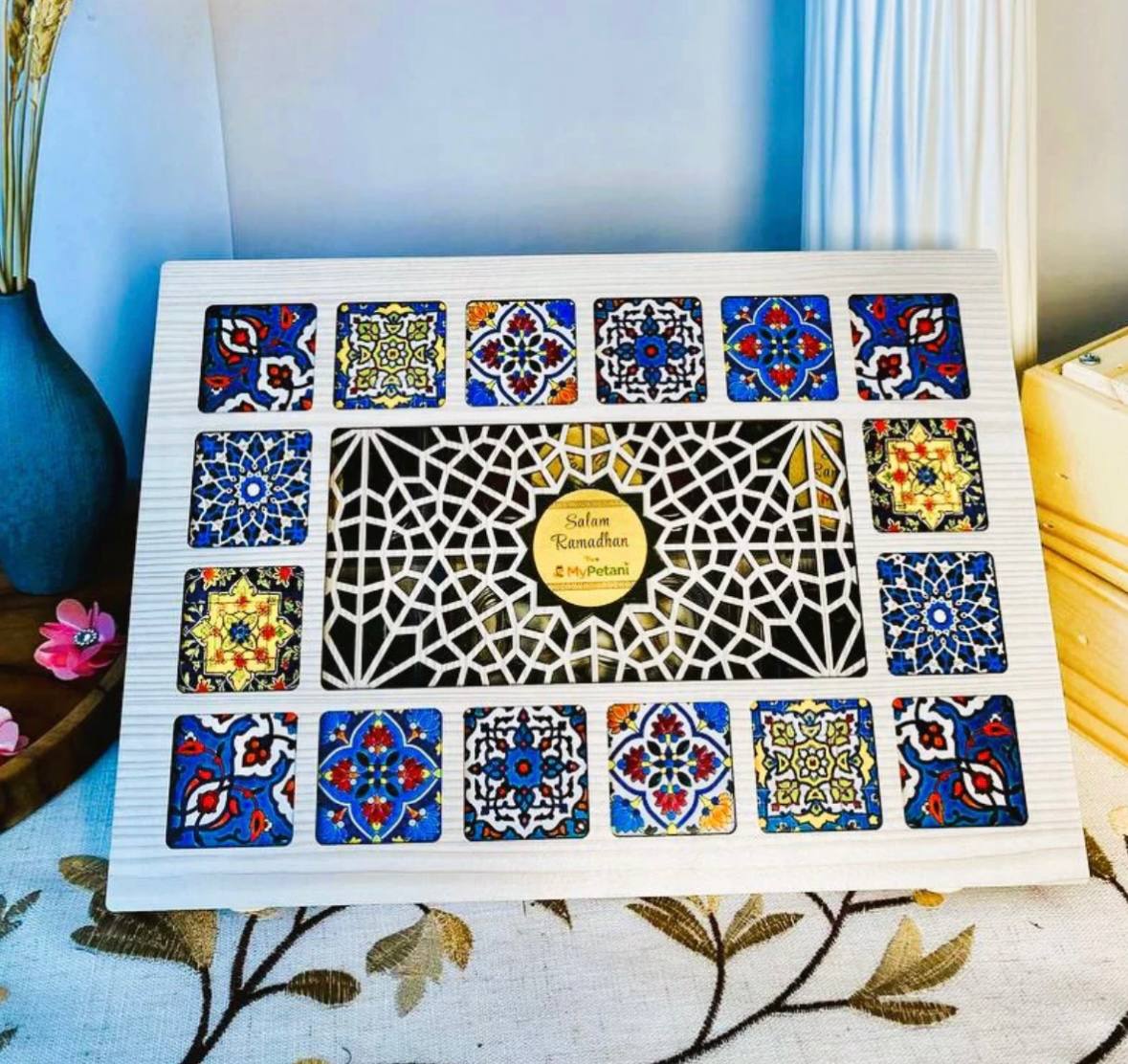 Special Ramadhan Kurma Dates Variety Wooden Gift Box (Same-Day Available in KL & Selangor— Postage to Nationwide) 🎁