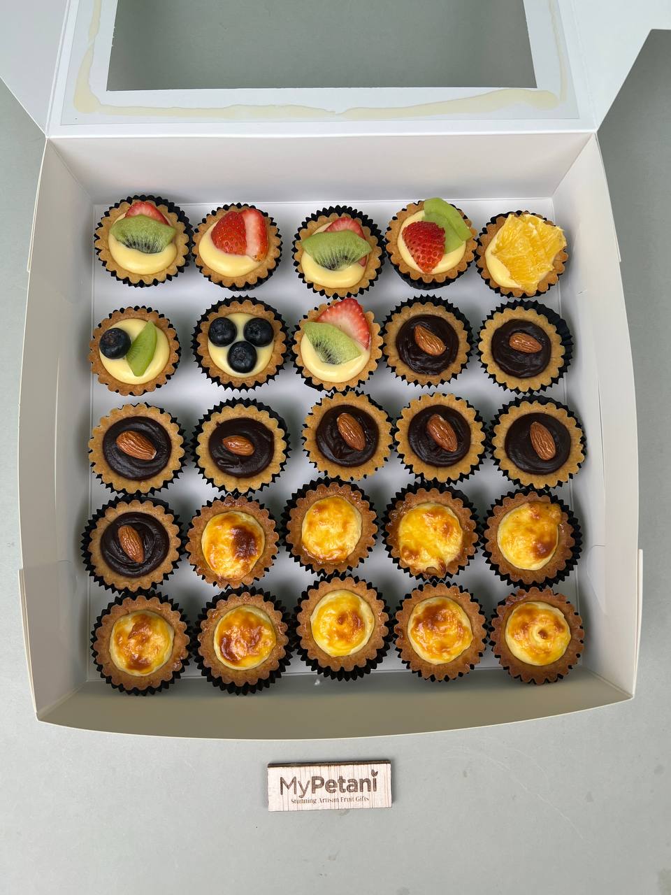 Party Set Mini Tarts- 3 Flavours! (Available in Klang Valley, Seremban & Penang)