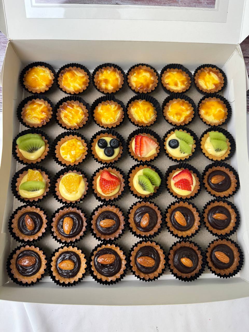 Party Set Mini Tarts- 3 Flavours! (Available in Klang Valley, Seremban & Penang)