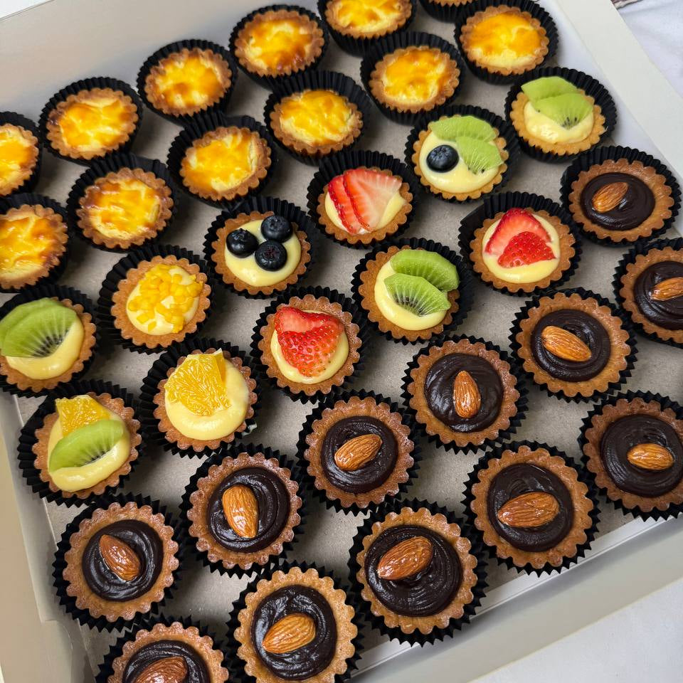 Party Set Mini Tarts- 3 Flavours! (Available in Klang Valley, Seremban & Penang)