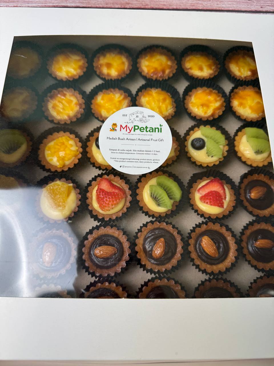 Party Set Mini Tarts- 3 Flavours! (Available in Klang Valley, Seremban & Penang)