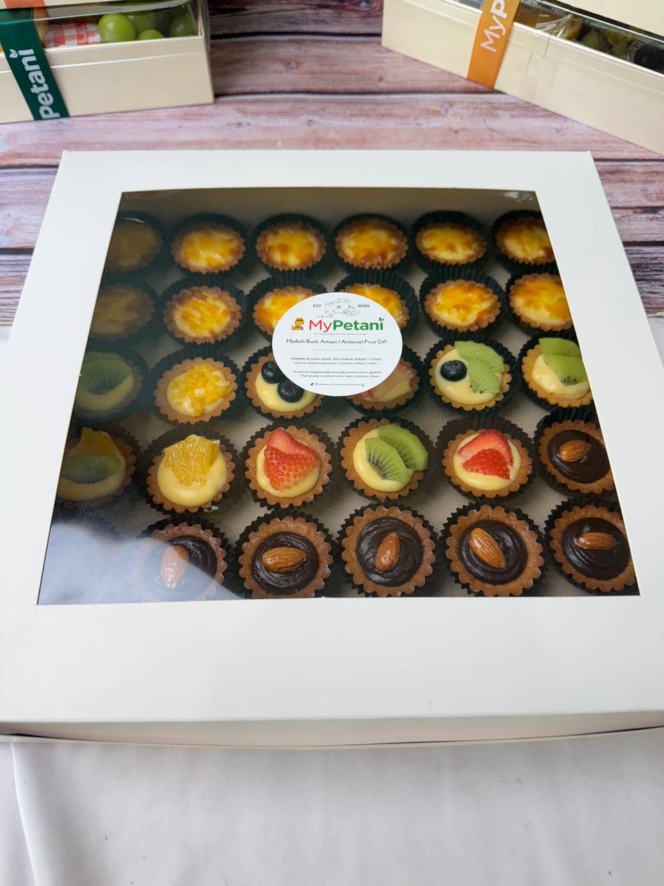 Party Set Mini Tarts- 3 Flavours! (Available in Klang Valley, Seremban & Penang)