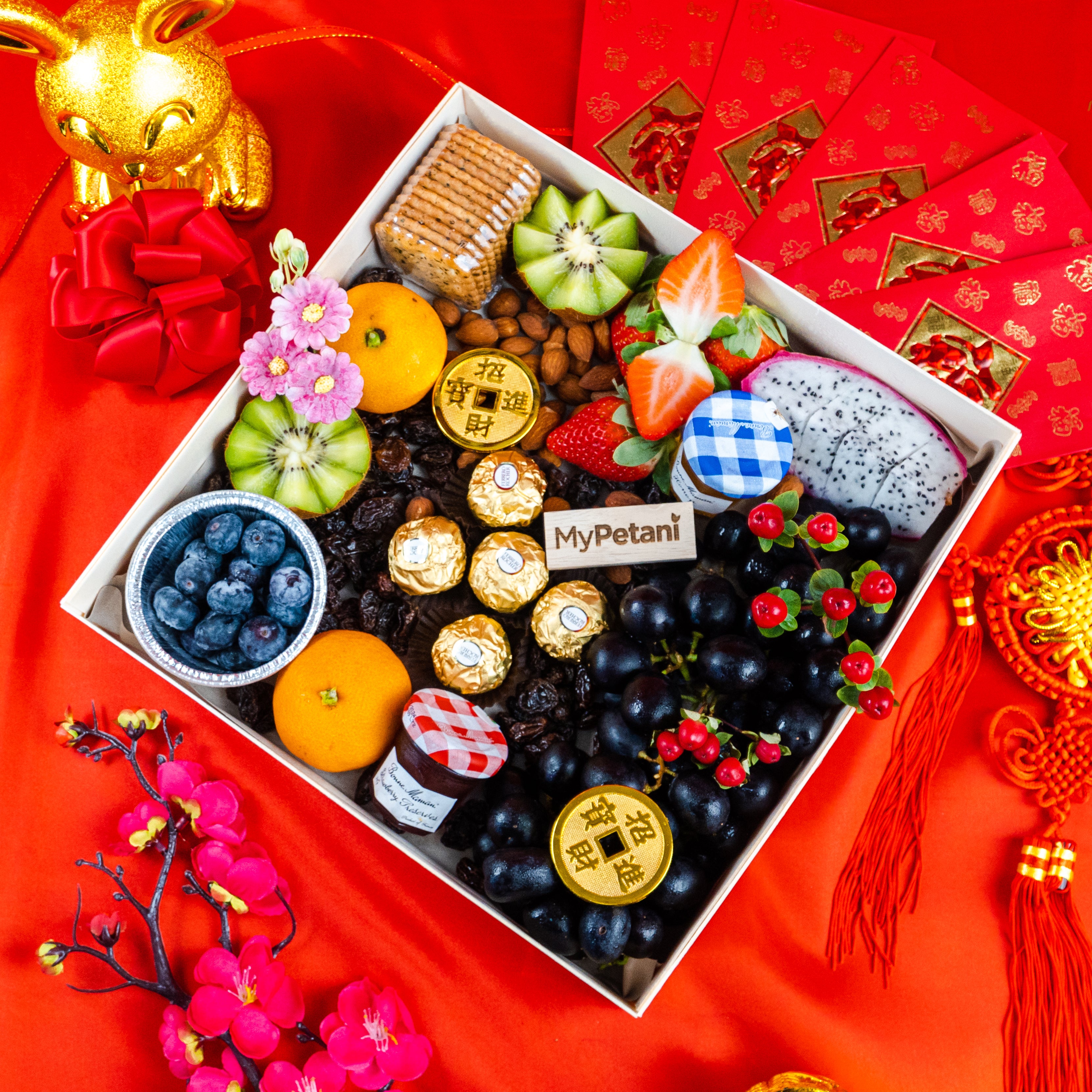 CNY 2026: Gold Fruit Platter
