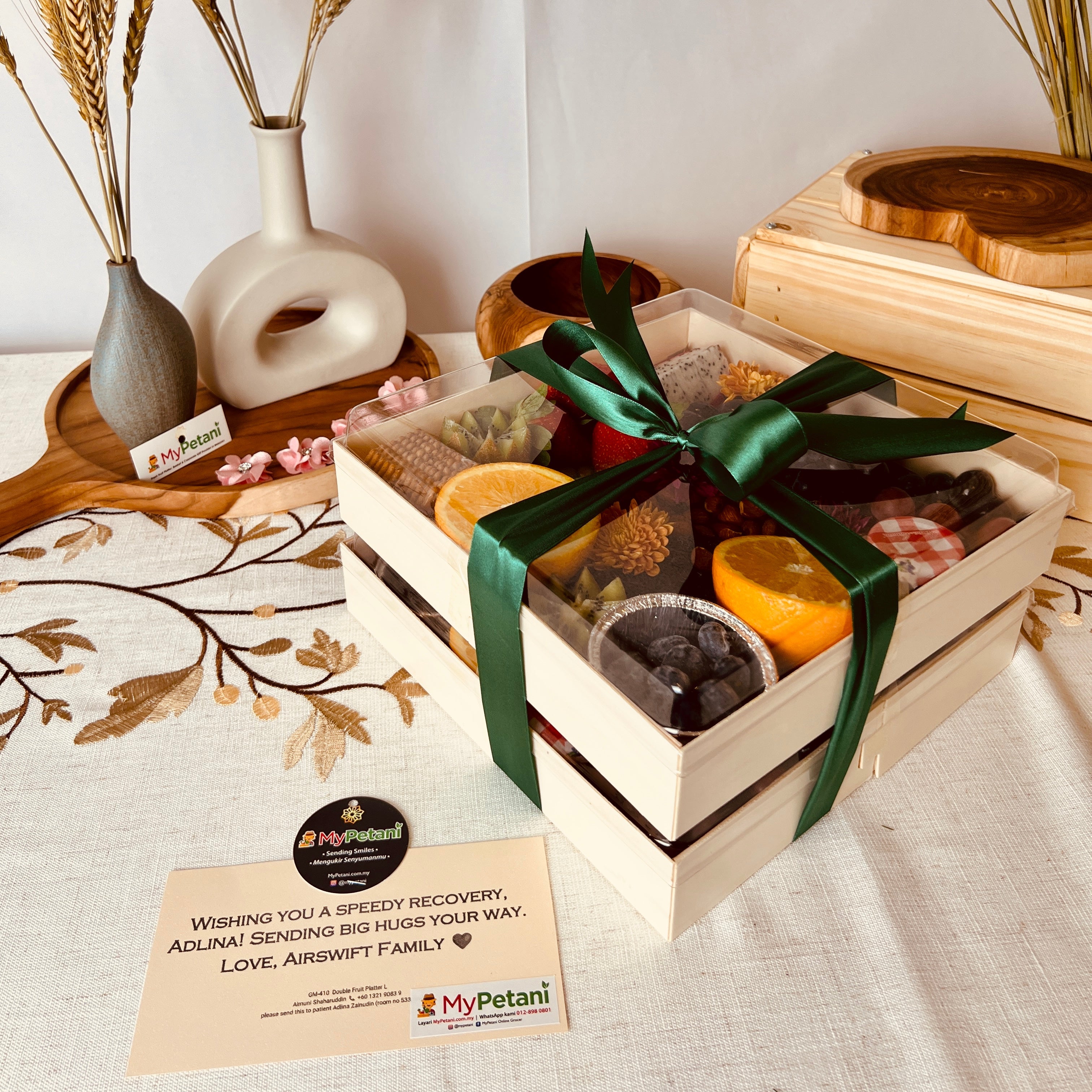Double Gold Fruit Grazing Platter