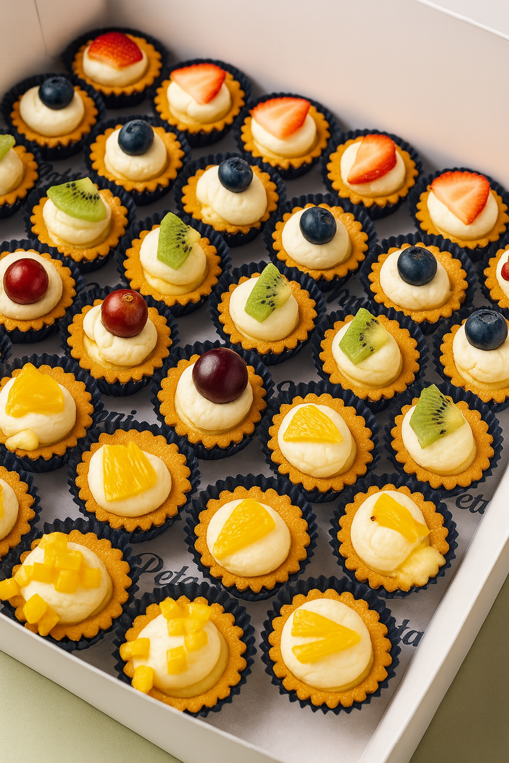 Mini Fruit Tarts (Cream Cheese) [Available in Klang Valley, Seremban & Penang]