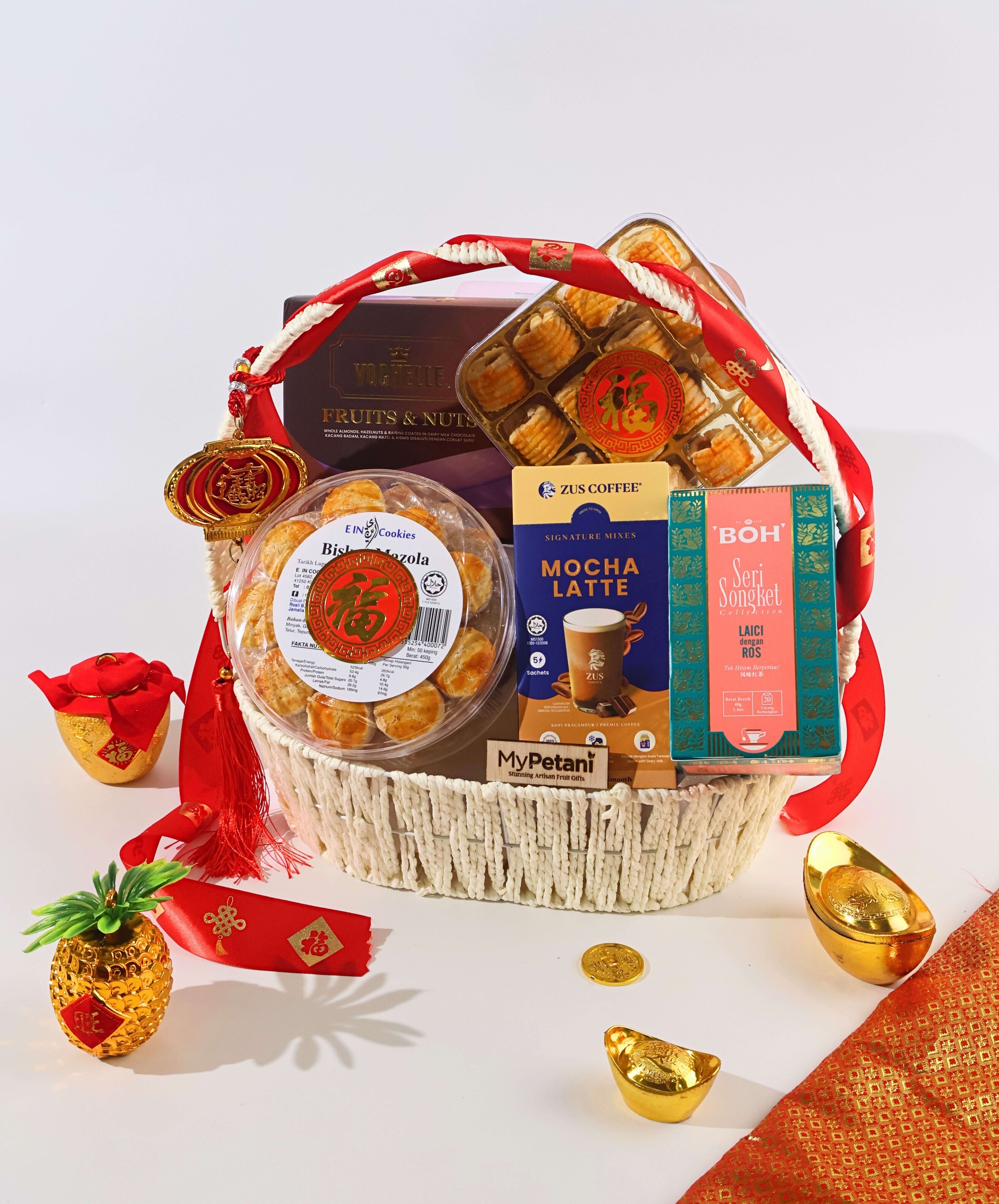 CNY 2025: Happiness Basket (Available in Klang Valley, Penang & Johor only)