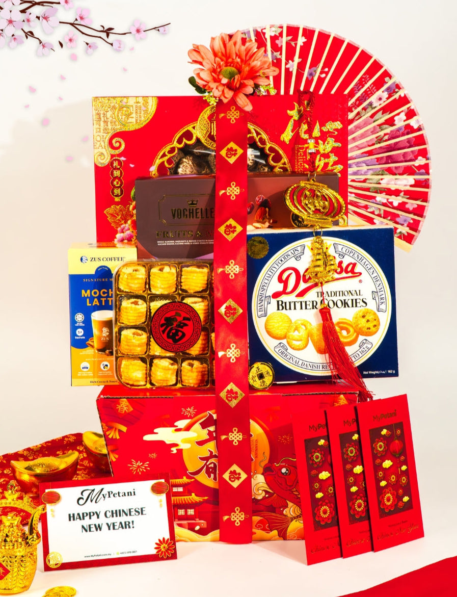 CNY 2025: Golden CNY Hamper (Available in Klang Valley, Penang & Johor only)