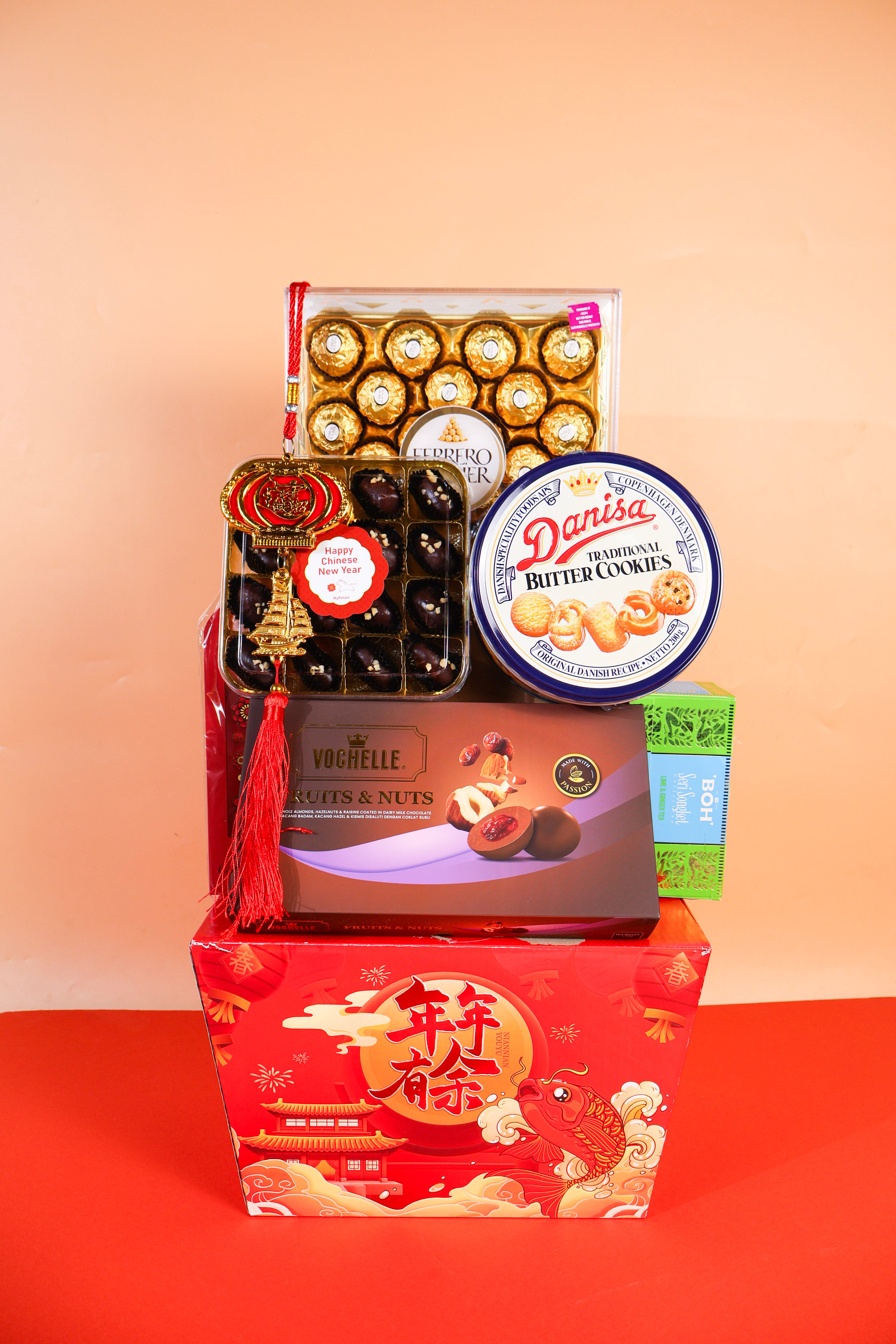CNY 2026: Qian Mei CNY Gift Hamper (Available in KL, Selangor & Johor only)