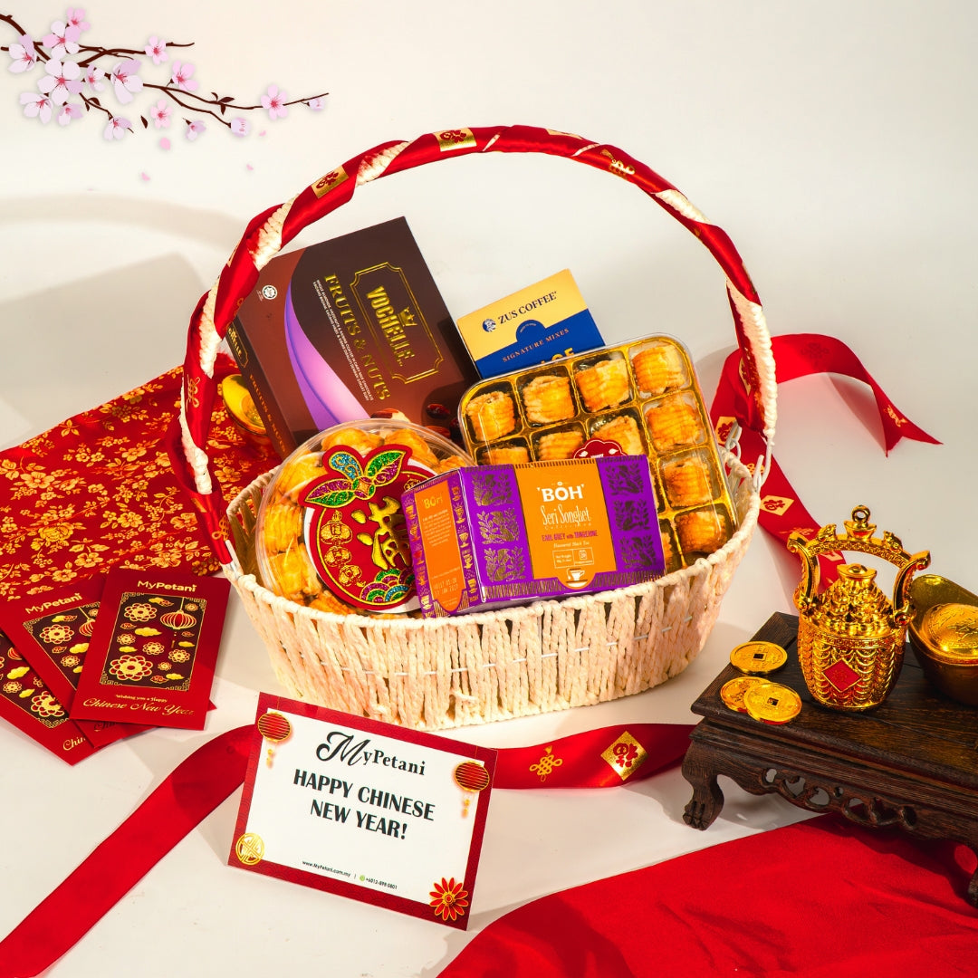 CNY 2025: Happiness Basket (Available in Klang Valley, Penang & Johor only)