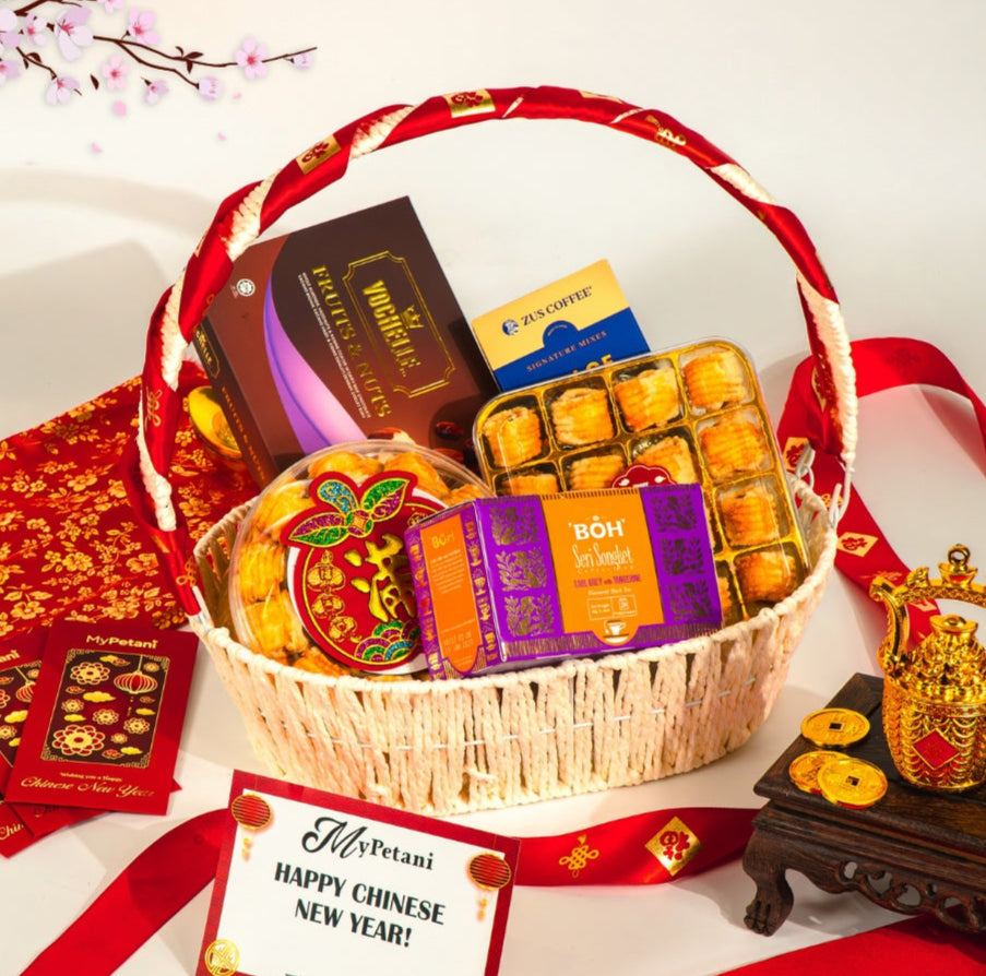 CNY 2025: Happiness Basket (Available in Klang Valley, Penang & Johor only)