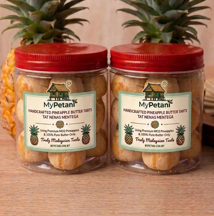 Handcrafted Pineapple Butter Tarts (±400g) [Available in KL & Selangor Only]