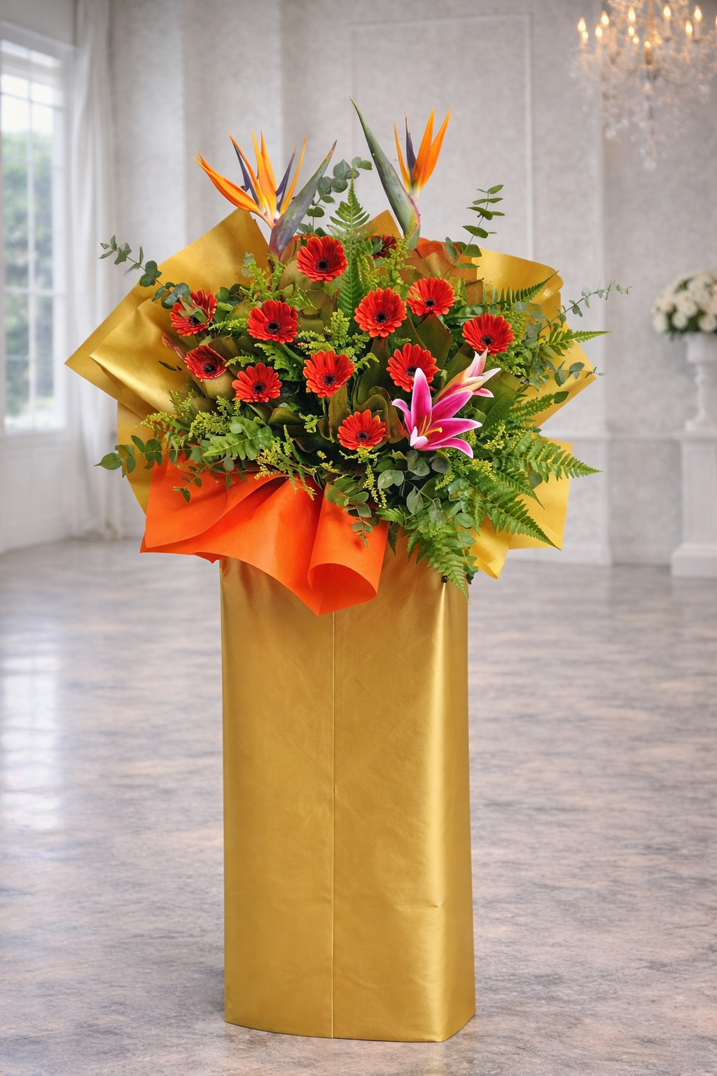 FS57 Grand Opening Fresh Flower Stand (Available in KL & Selangor Only
