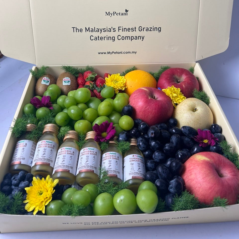 Crown Turmeric Shots & Fruits Gift Box (L)