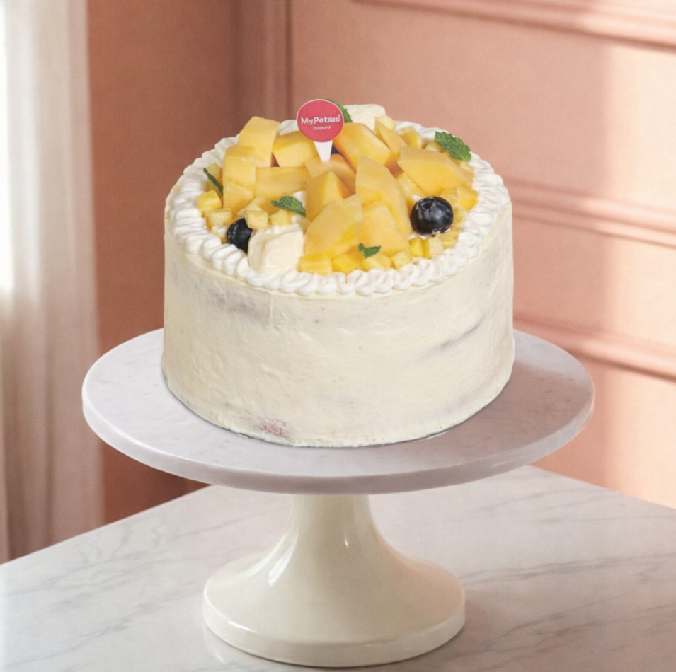 Mango Shortcake (6 Inch) (Available in KL & Selangor Only)