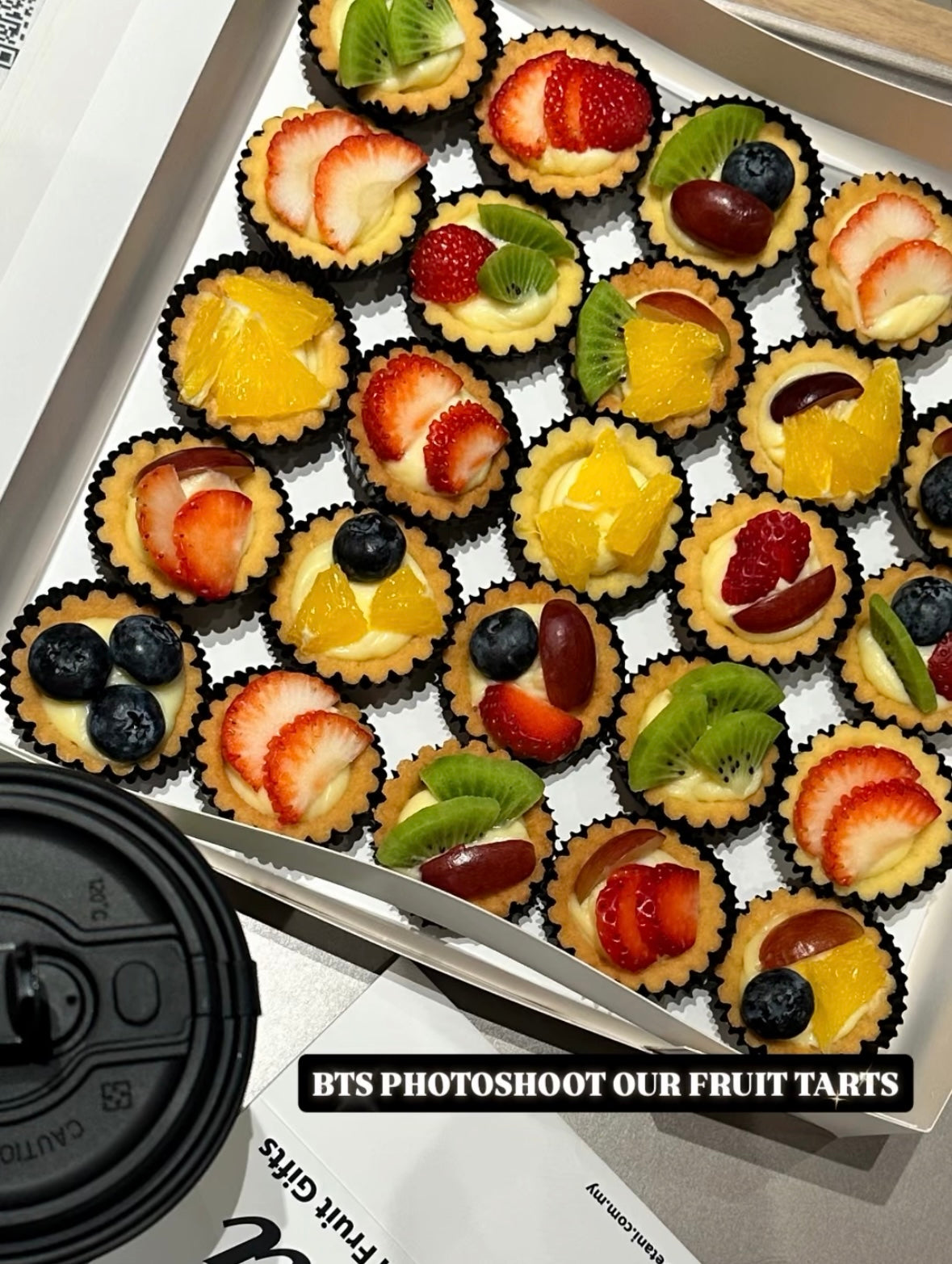 Mini Fruit Tarts (Custard) [Available in Klang Valley, Seremban & Penang only]