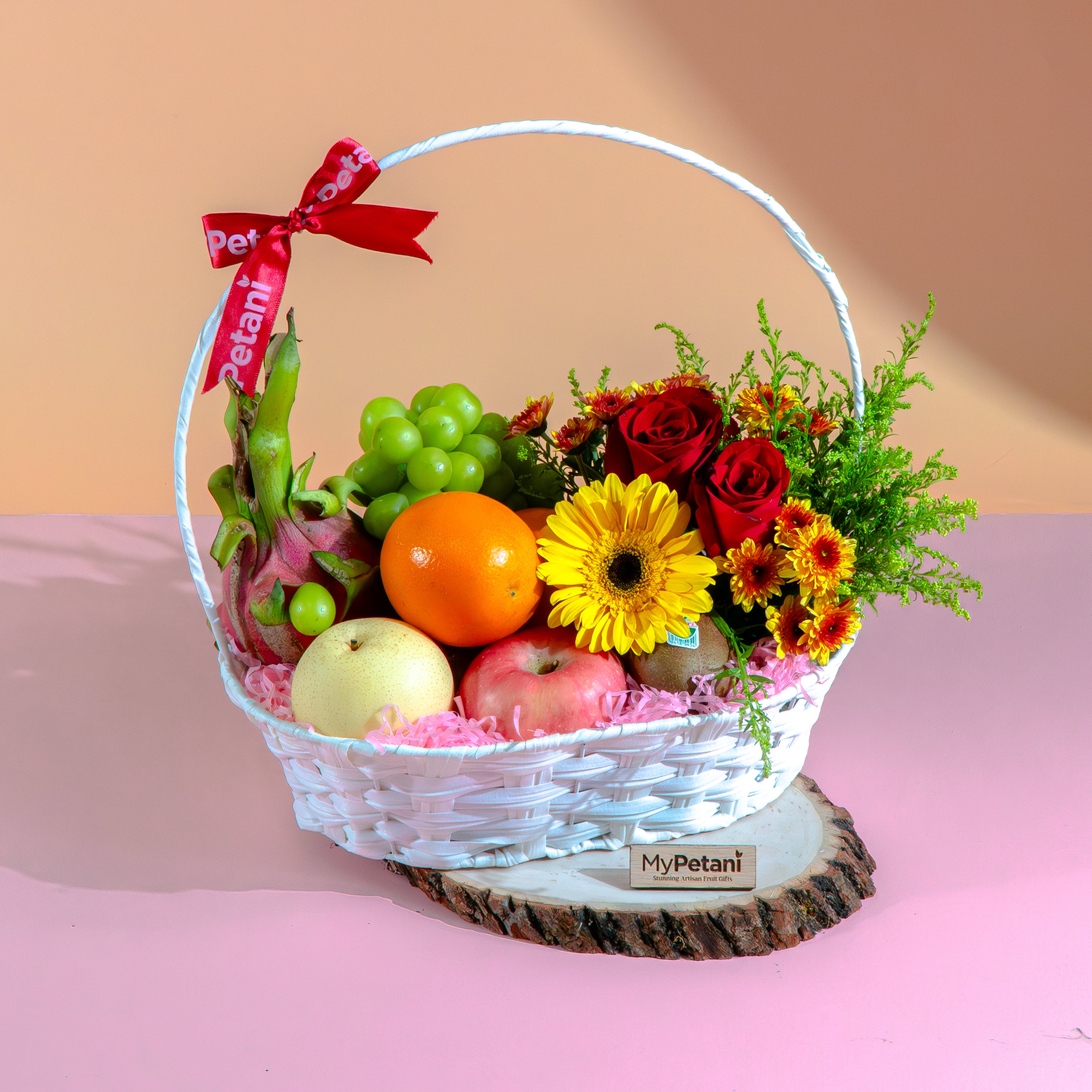 The KWAP Fruits & Flower Basket