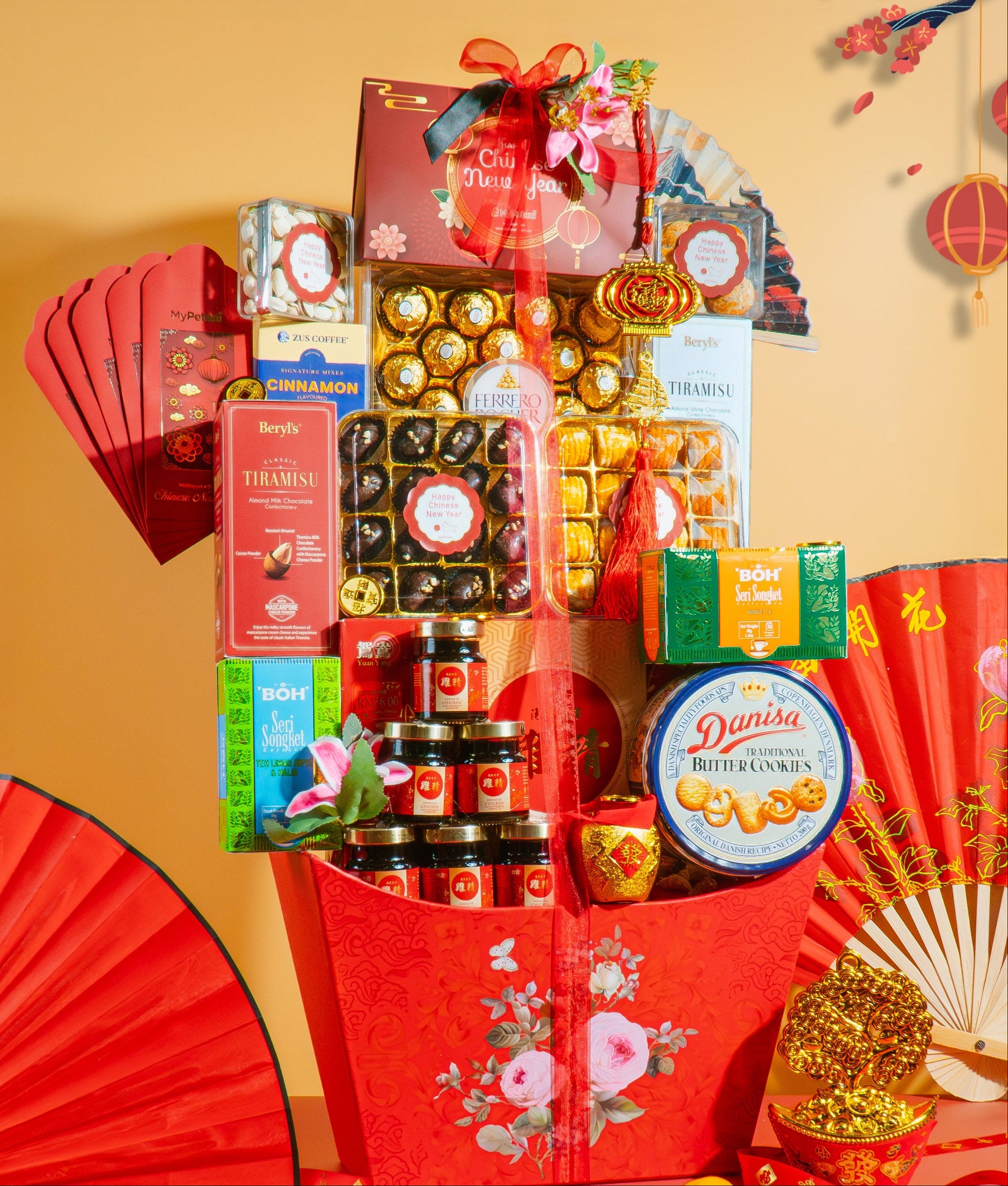 CNY 2026: Gold CNY Hamper (Available in KL, Selangor, & JB only)