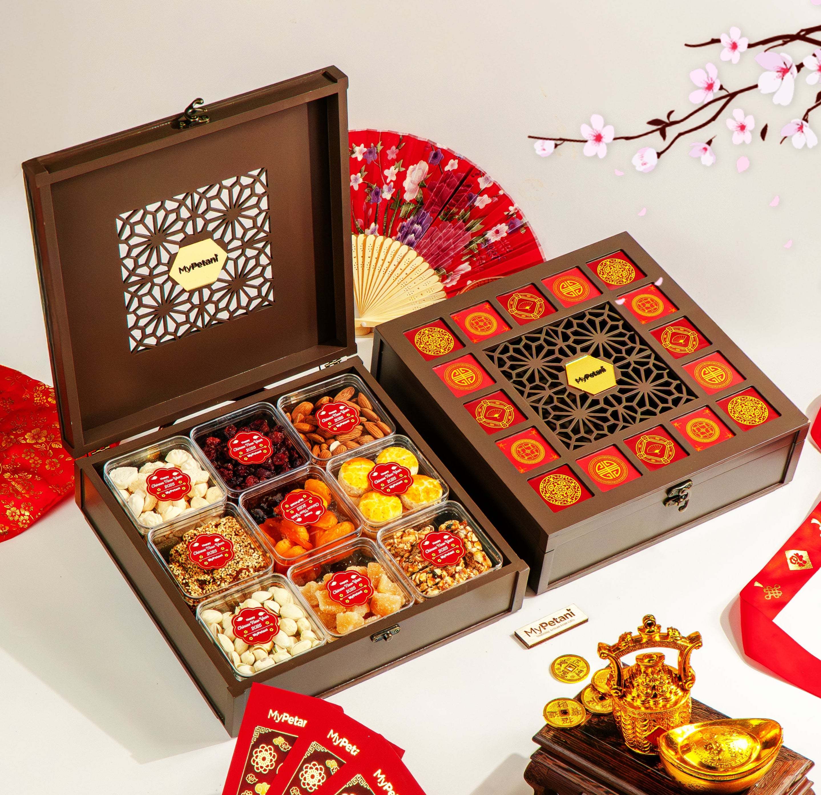 ⁠CNY 2025: 9-Blossom Orient Gift Box (Ltd Edn)