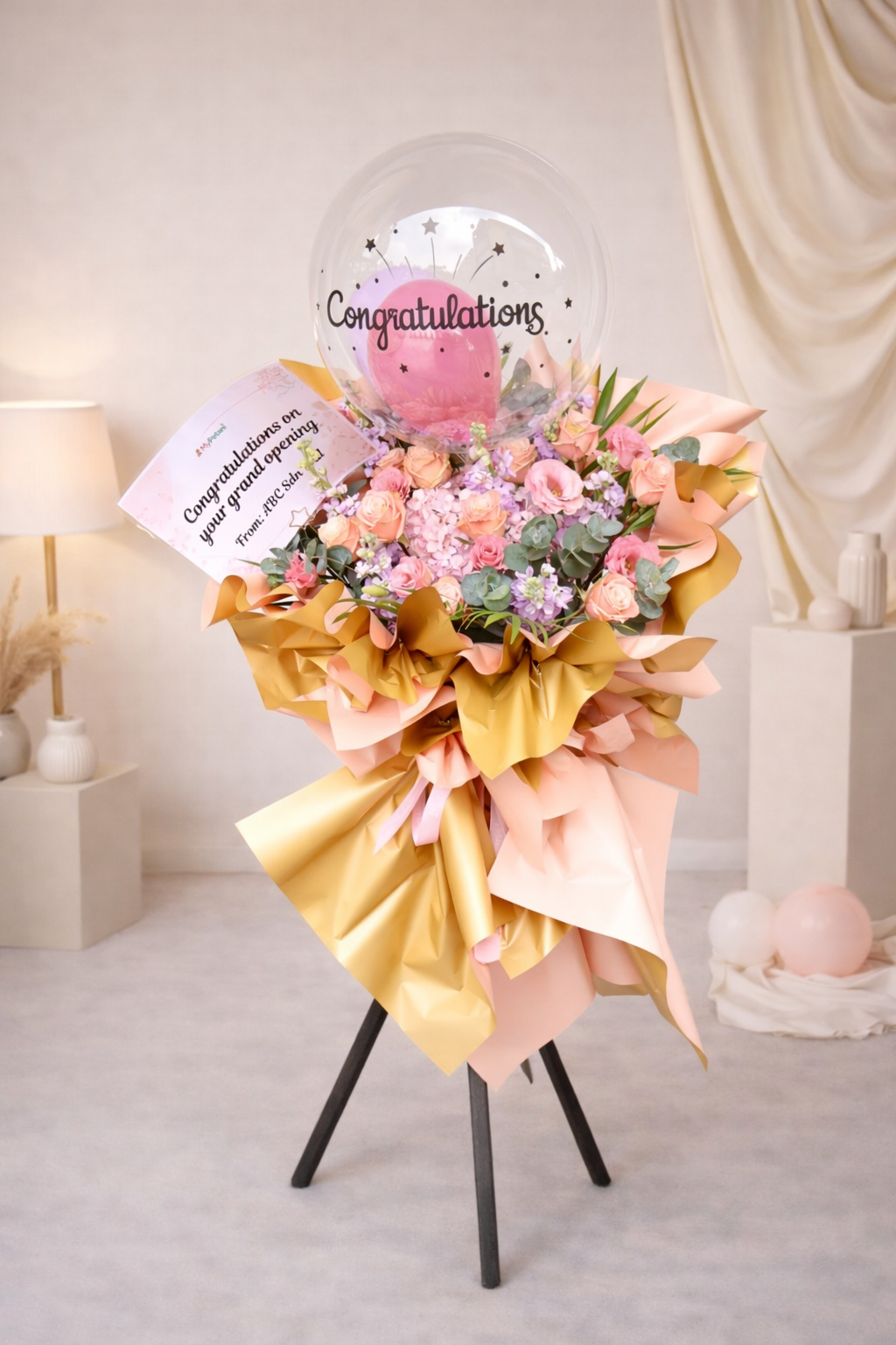 Ophelia Grand Opening Flower Stand (Next Day Delivery - Available in KL & Selangor only)