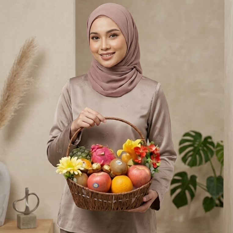 Gaya Island Fruit Basket - M Size