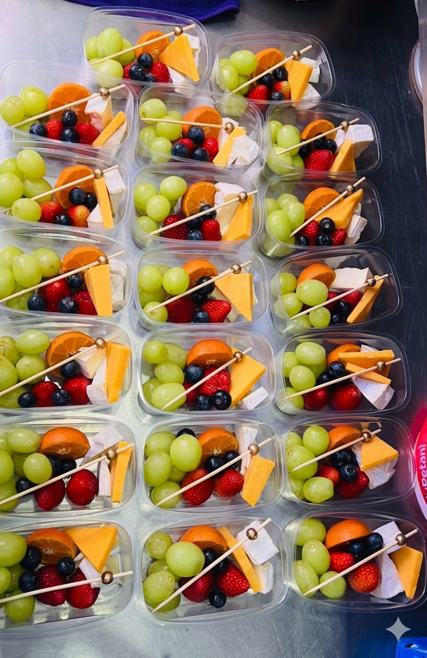 Mini Cheese Fruit Platter Grazing Box
