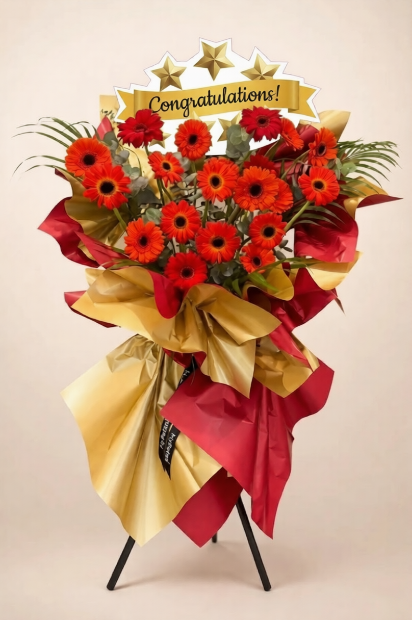 FS002 Grand Opening Fresh Flower Stand (Available in KL, Selangor, Seremban Only)