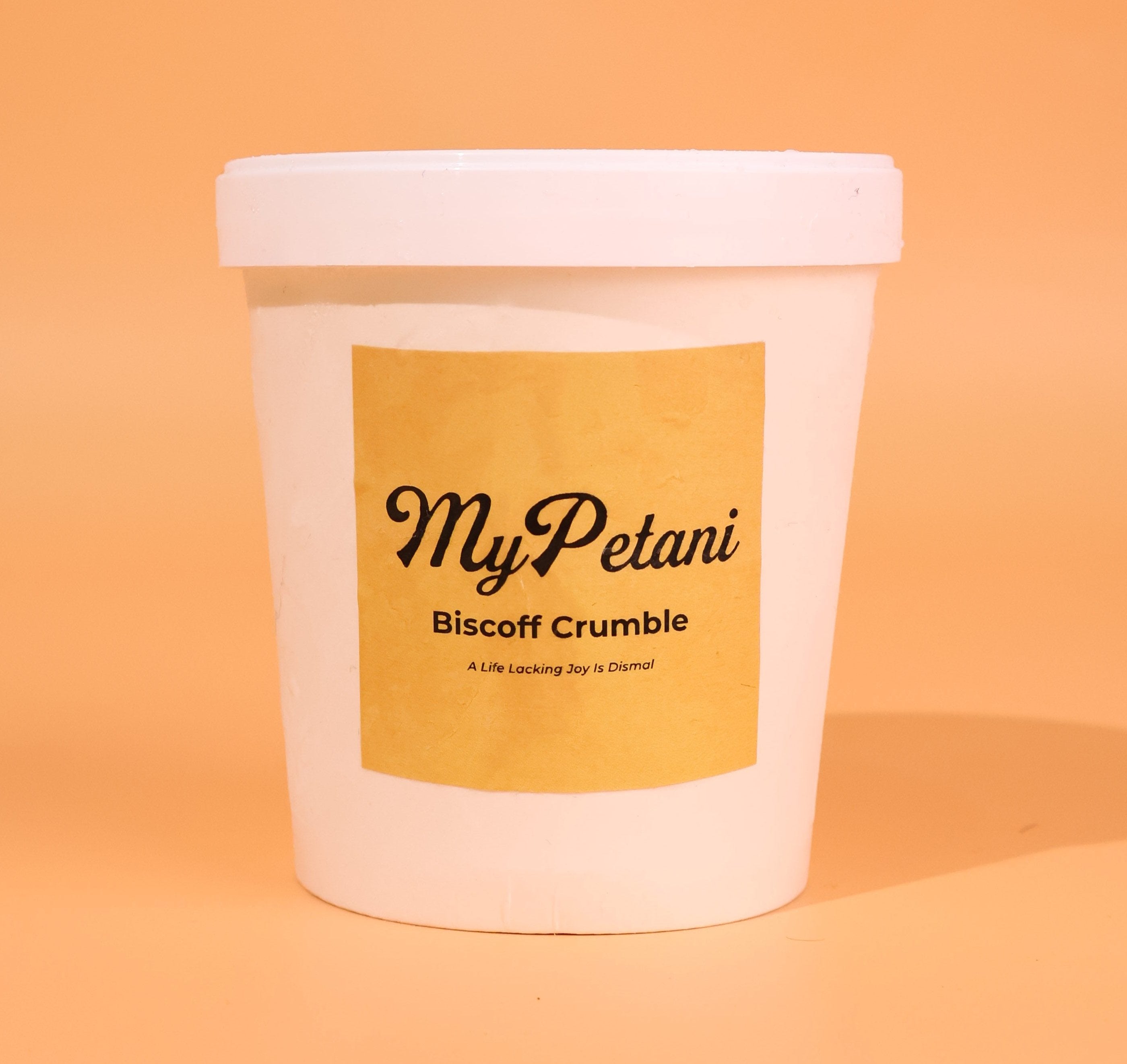 Biscoff Crumble Premium Artisan Ice-Cream [1 Pint]  (Available in KL & Selangor only)