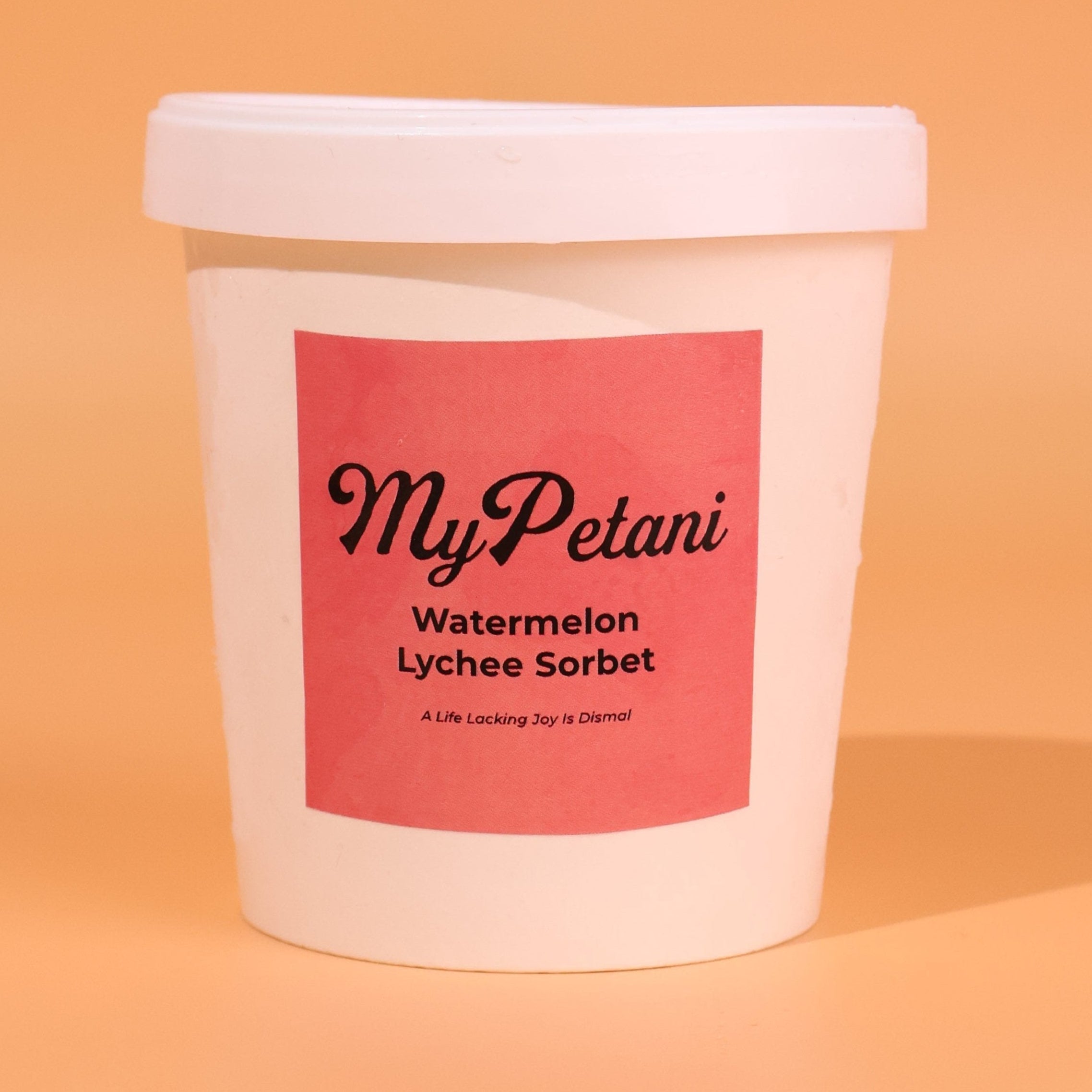 Watermelon Lychee Sorbet Premium Artisan Ice-Cream [1 Pint]  (Available in KL & Selangor only)
