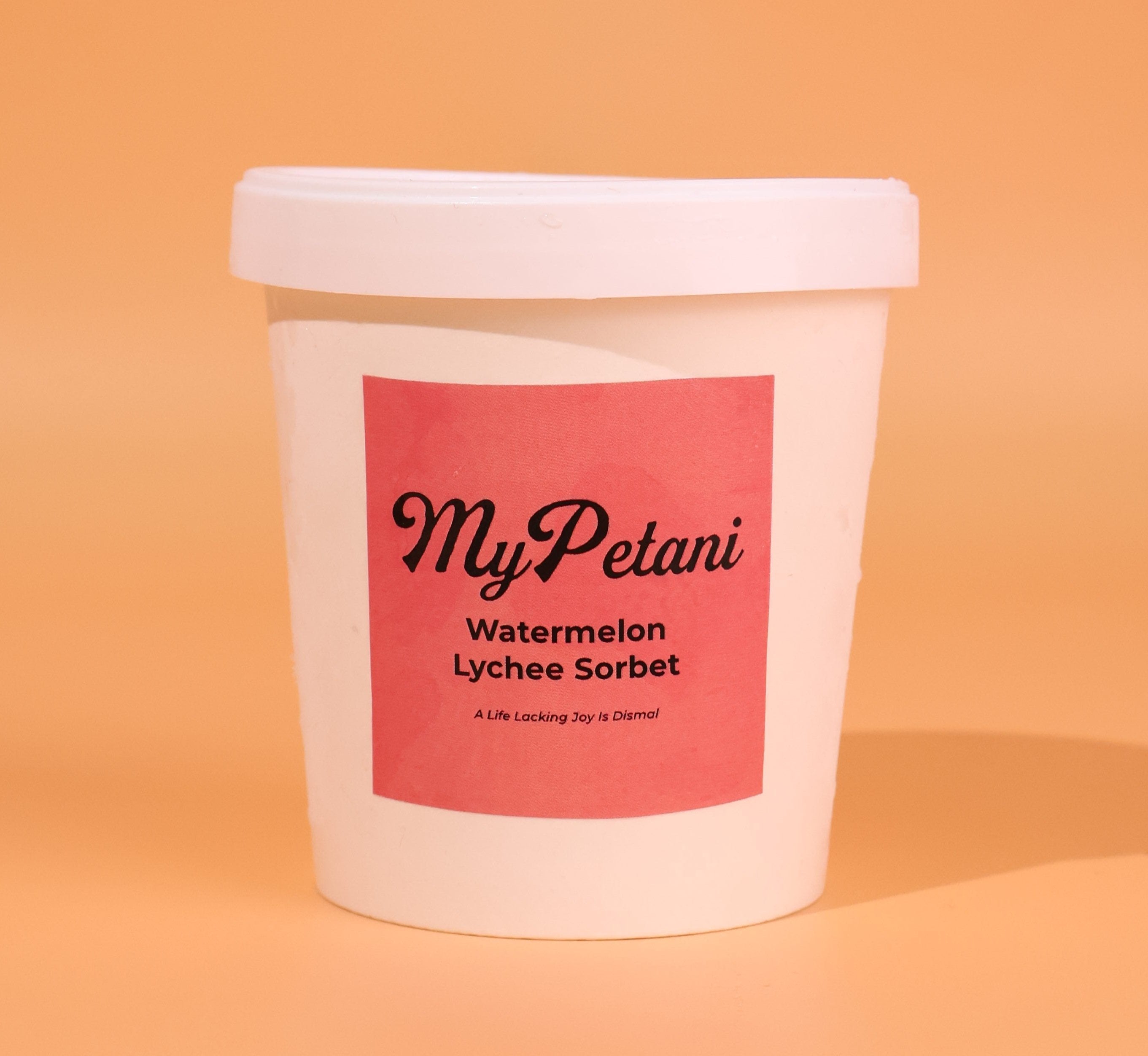 Watermelon Lychee Sorbet Premium Artisan Ice-Cream [1 Pint]  (Available in KL & Selangor only)