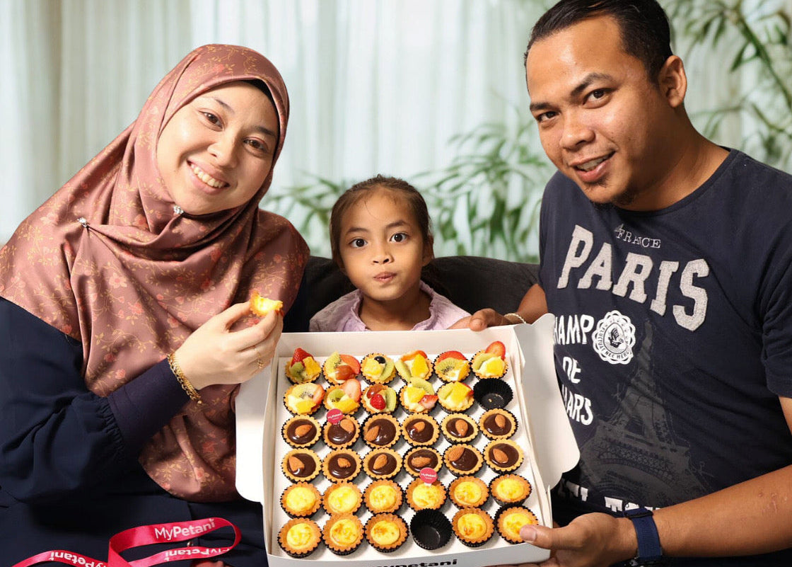 Party Set Mini Tarts- 3 Flavours! (Available in Klang Valley, Seremban & Penang)