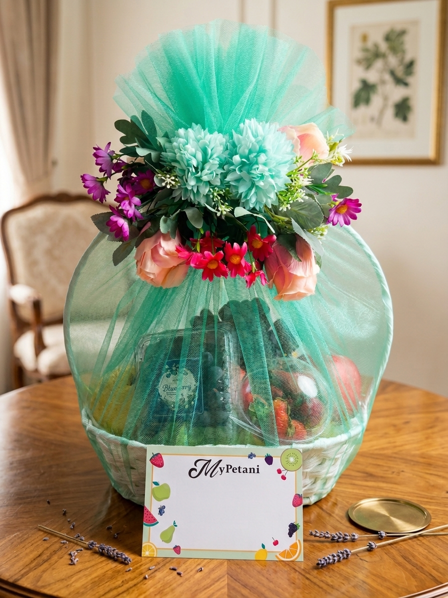 Luxurious Lilit Tun Teja Fruit Basket