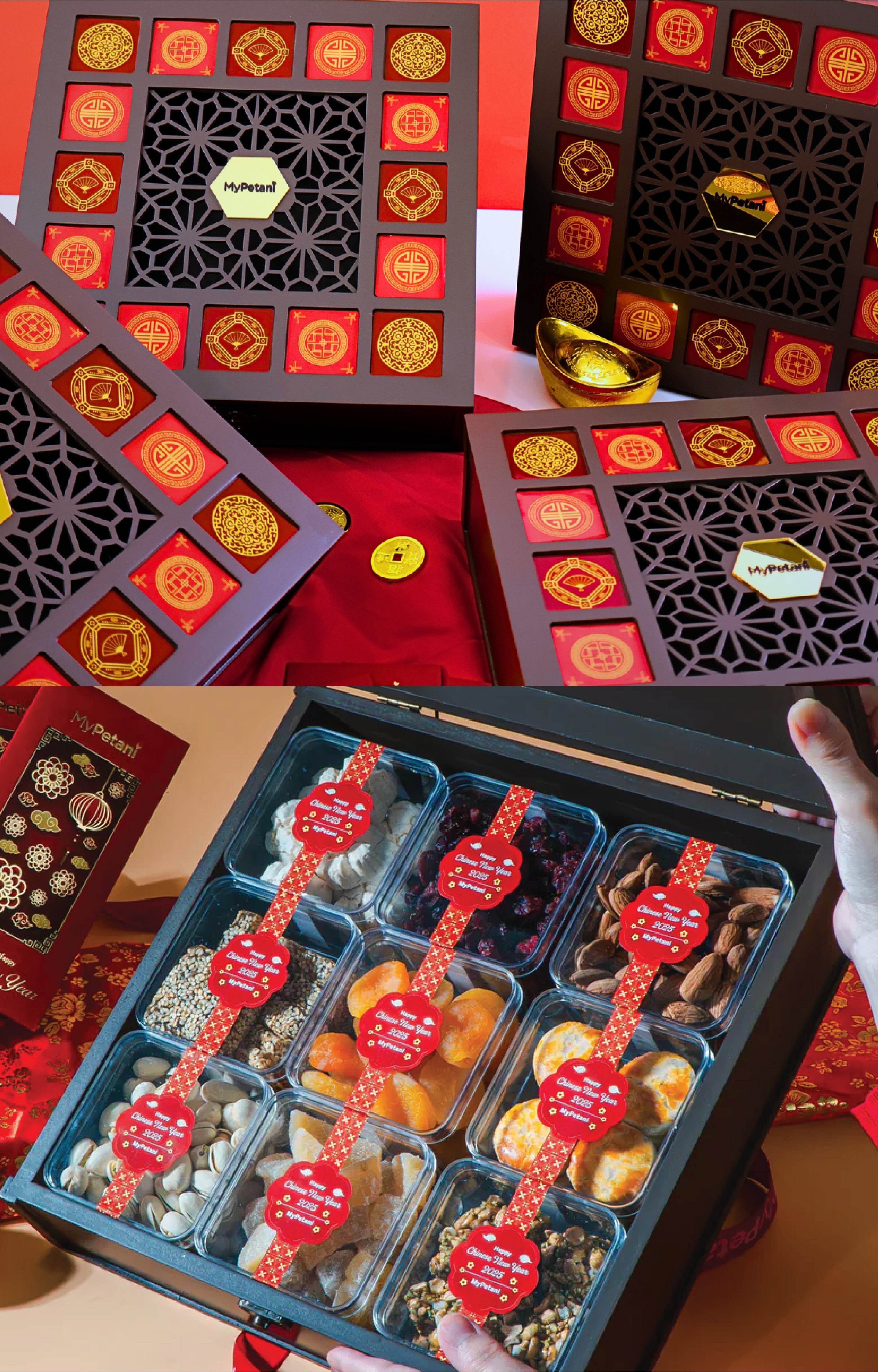 ⁠CNY 2025: 9-Blossom Orient Gift Box (Ltd Edn)