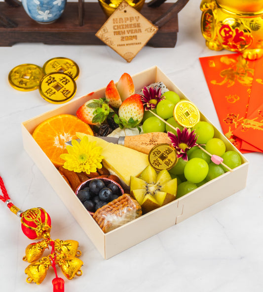 CNY 2024: Small Cheese Fruit Platter